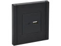             FORTE&PIANO Розетка USB A+C 18Вт FP151 қара ИЭК    