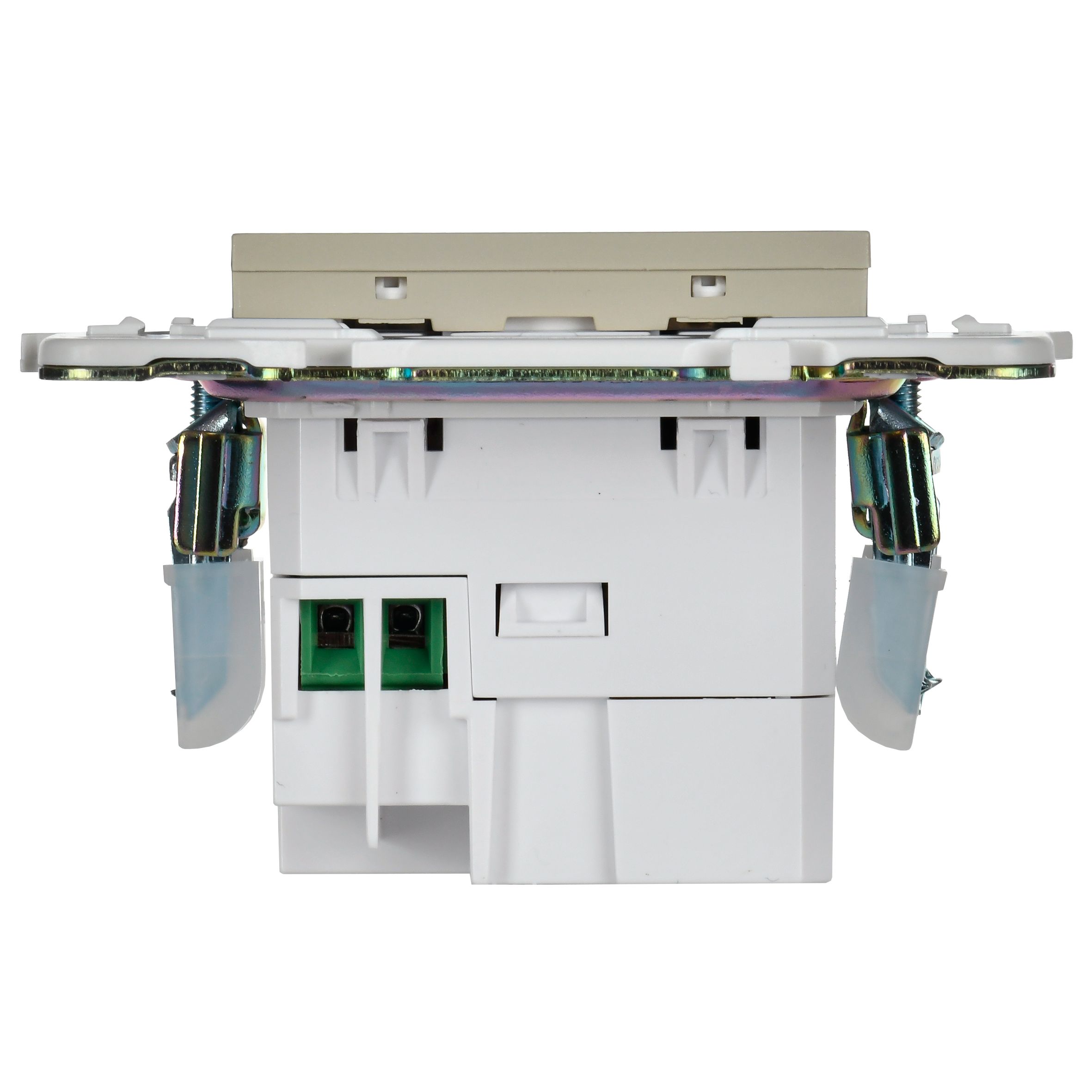             SKANDY Розетка USB A+C 18Вт SK-R13B сарғыш IEK    