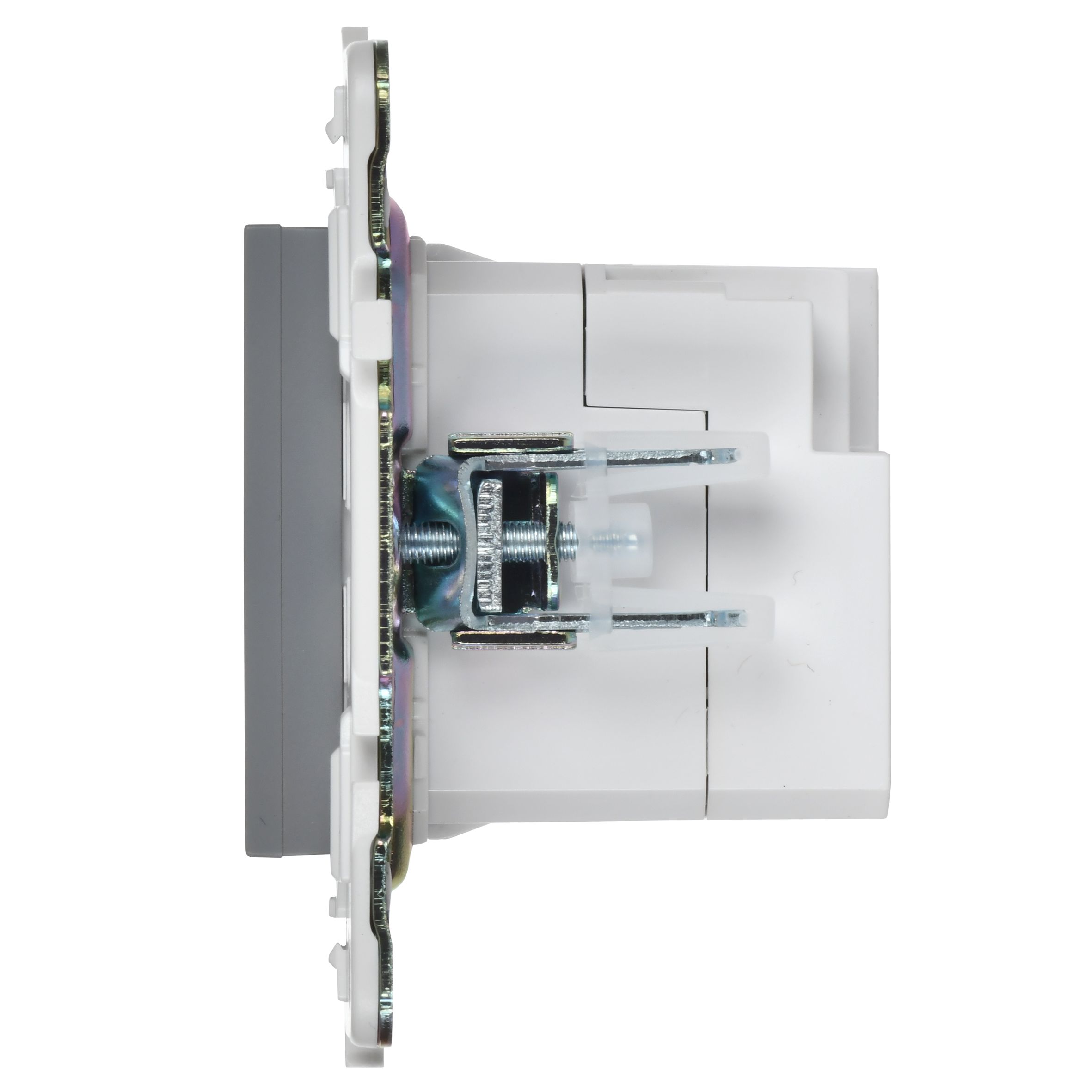             SKANDY Розетка USB A+C 3,1А SK-R14Gr сұр IEK    
