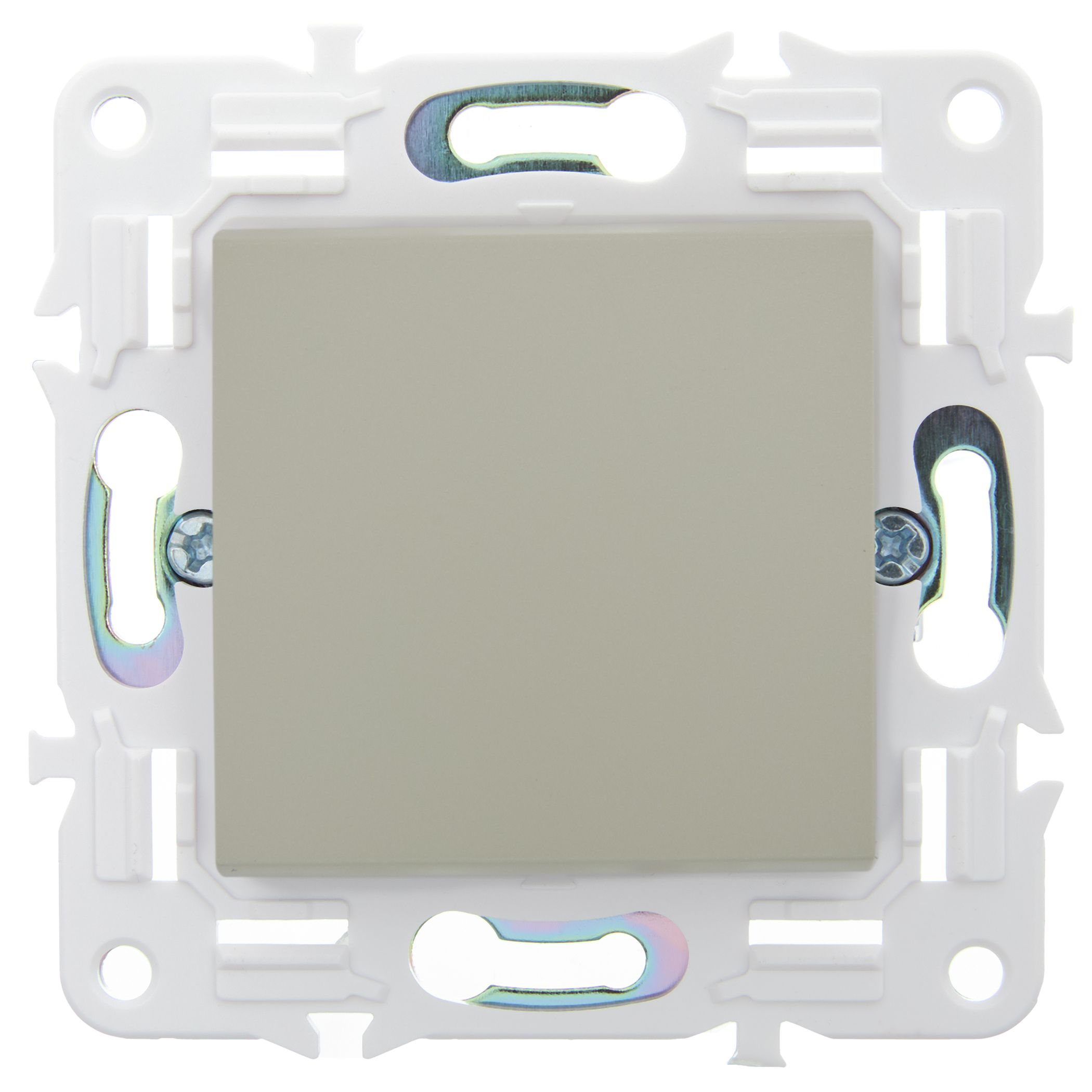             SKANDY Ажыратқыш 1 пернелі 10А SK-V01B сарғыш IEK    