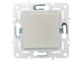            SKANDY Ажыратқыш 1 пернелі 10А 10А SK-V01Sh шампан IEK    