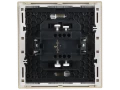             FORTE&PIANO Ажыратқыш 1 пернелі, өздігінен қайтарылатын 10А FP410 ваниль IEK    