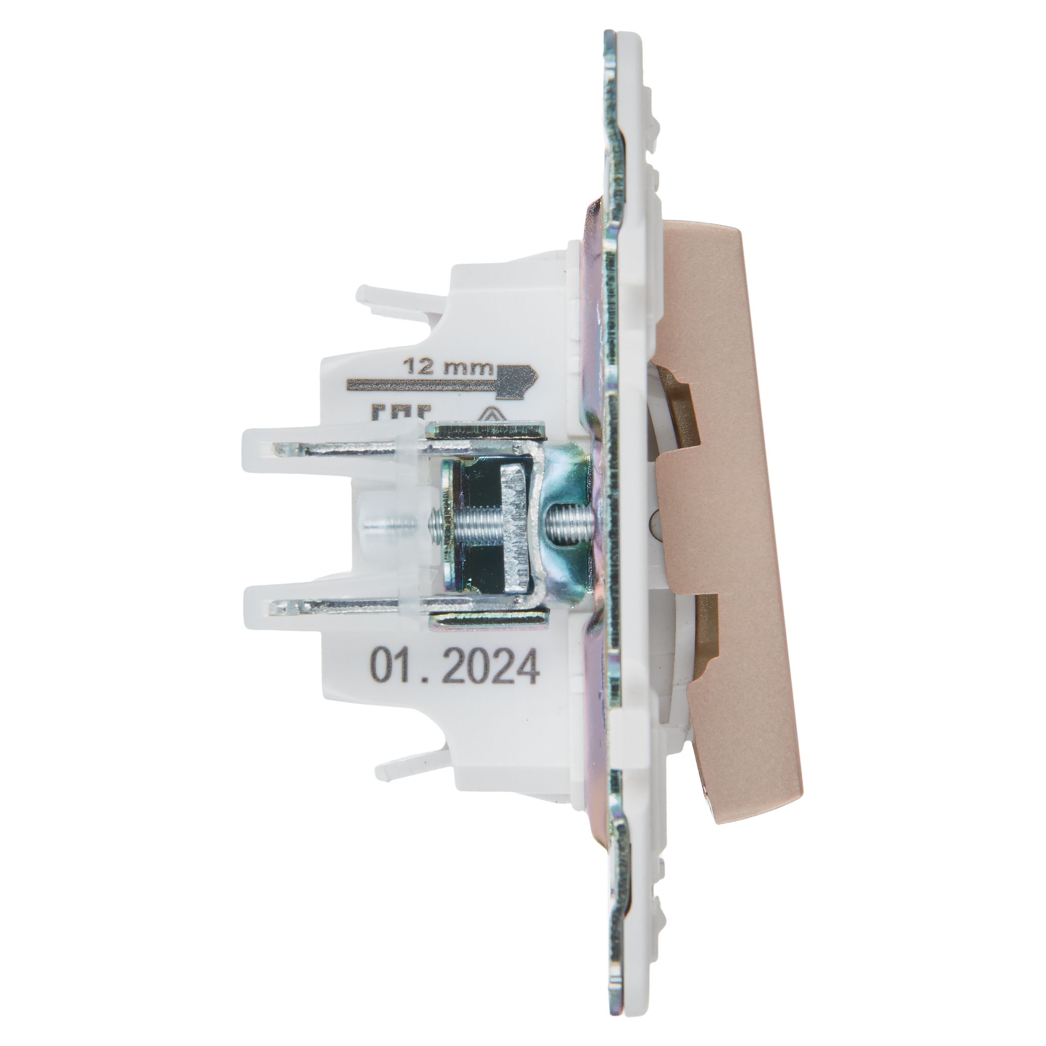             SKANDY Ажыратқыш 2 пернелі 10А SK-V04Sa құм IEK    