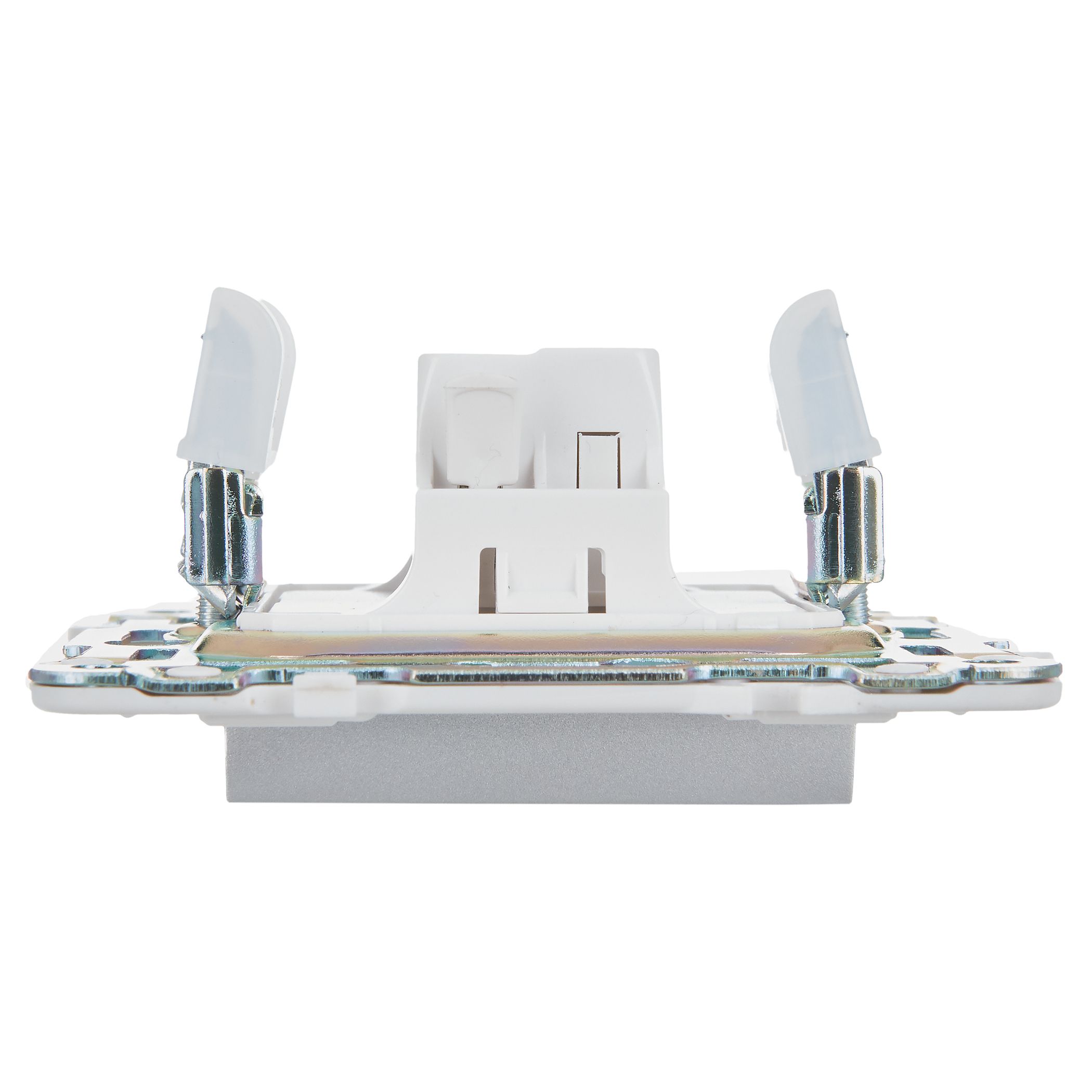             SKANDY Ажыратқыш 1 пернелі 10А SK-V01S күміс IEK    