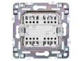             SKANDY Ажыратқыш 2 пернелі, өтпелі 10А SK-V05Gr сұр IEK    