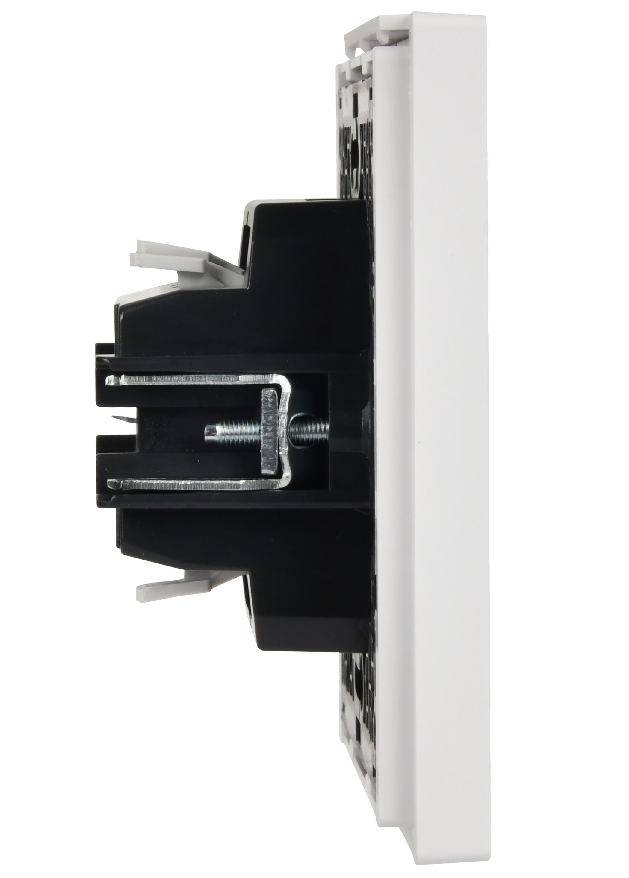             FORTE&PIANO Ажыратқыш 1 пернелі, өздігінен қайтарылатын 10А FP210 ақ IEK    