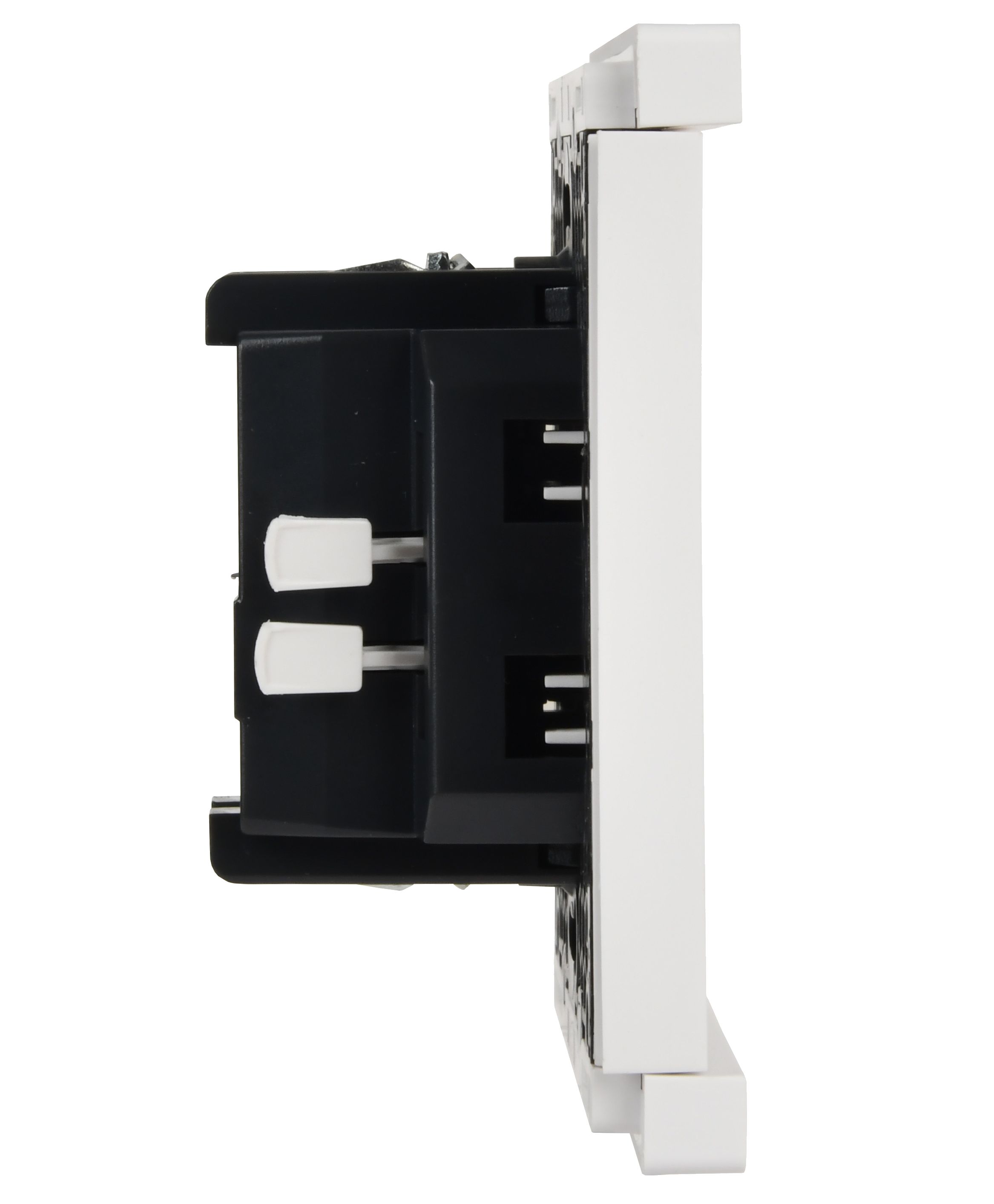             FORTE&PIANO Ажыратқыш 1 пернелі, өздігінен қайтарылатын 10А FP210 ақ IEK    