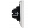             FORTE&PIANO Ажыратқыш 1 пернелі, өздігінен қайтарылатын 10А FP210 ақ IEK    
