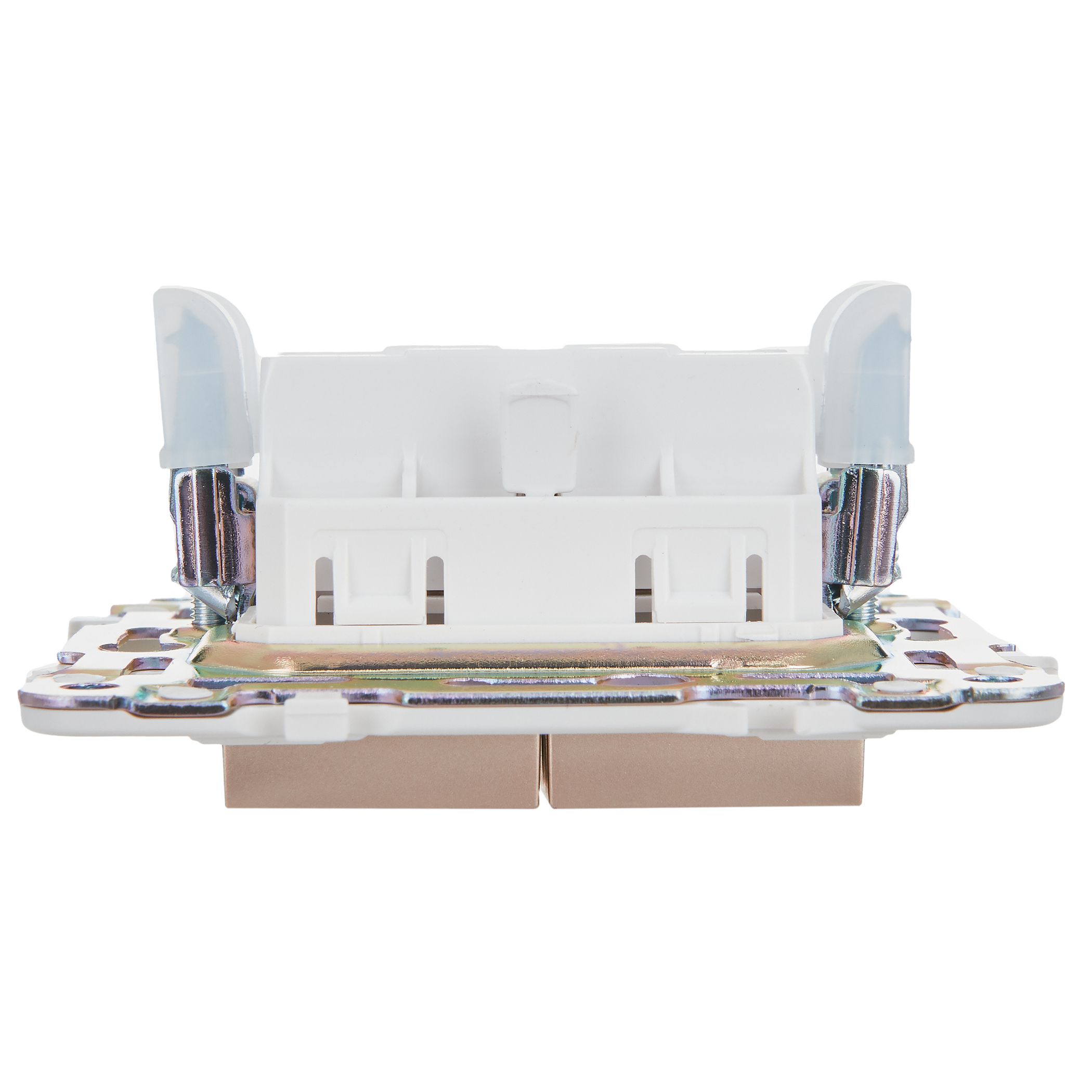             SKANDY Ажыратқыш 2 пернелі, индикациямен 10А SK-V09Sa құм IEK    