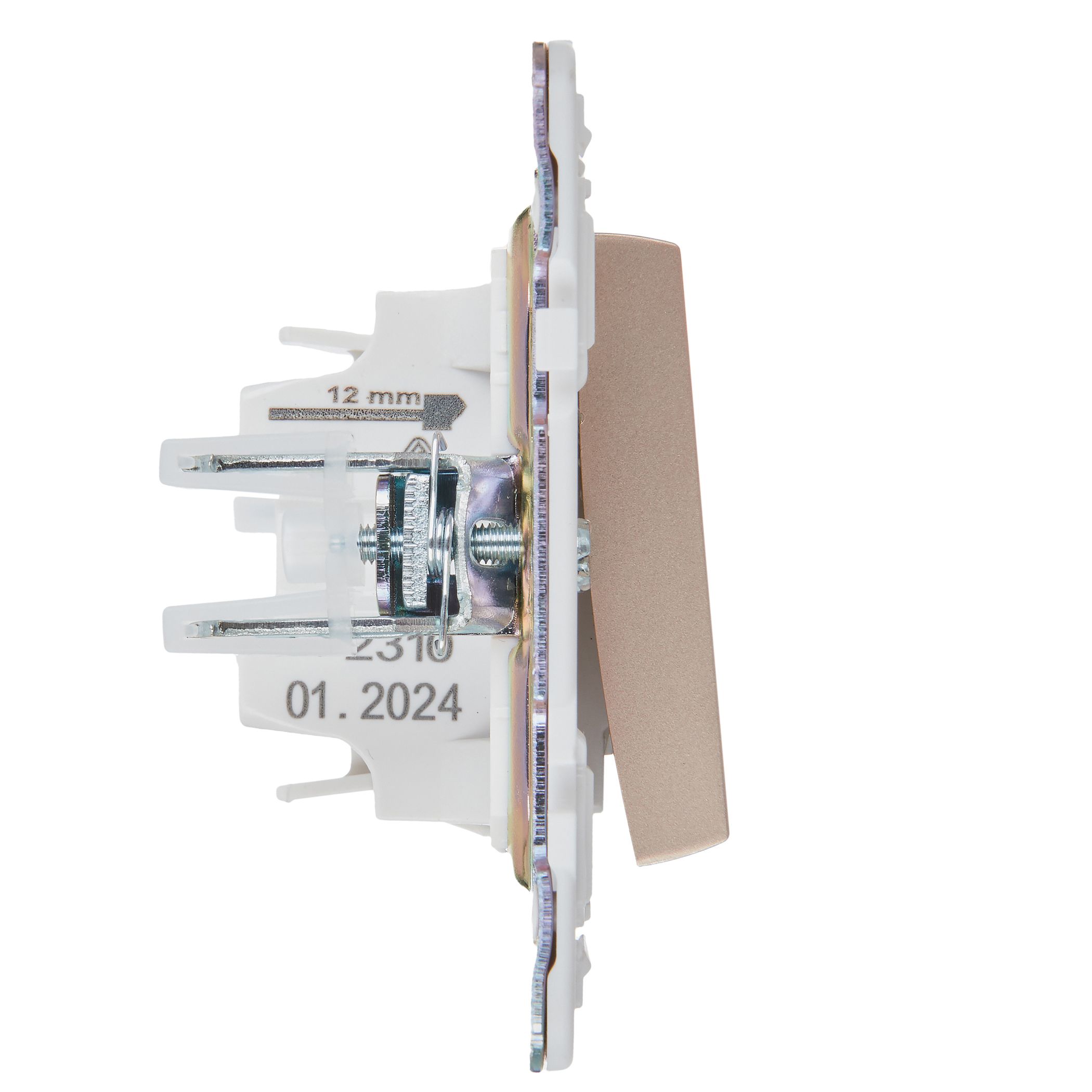             SKANDY Ажыратқыш 1 пернелі 10А SK-V01Sa құм IEK    