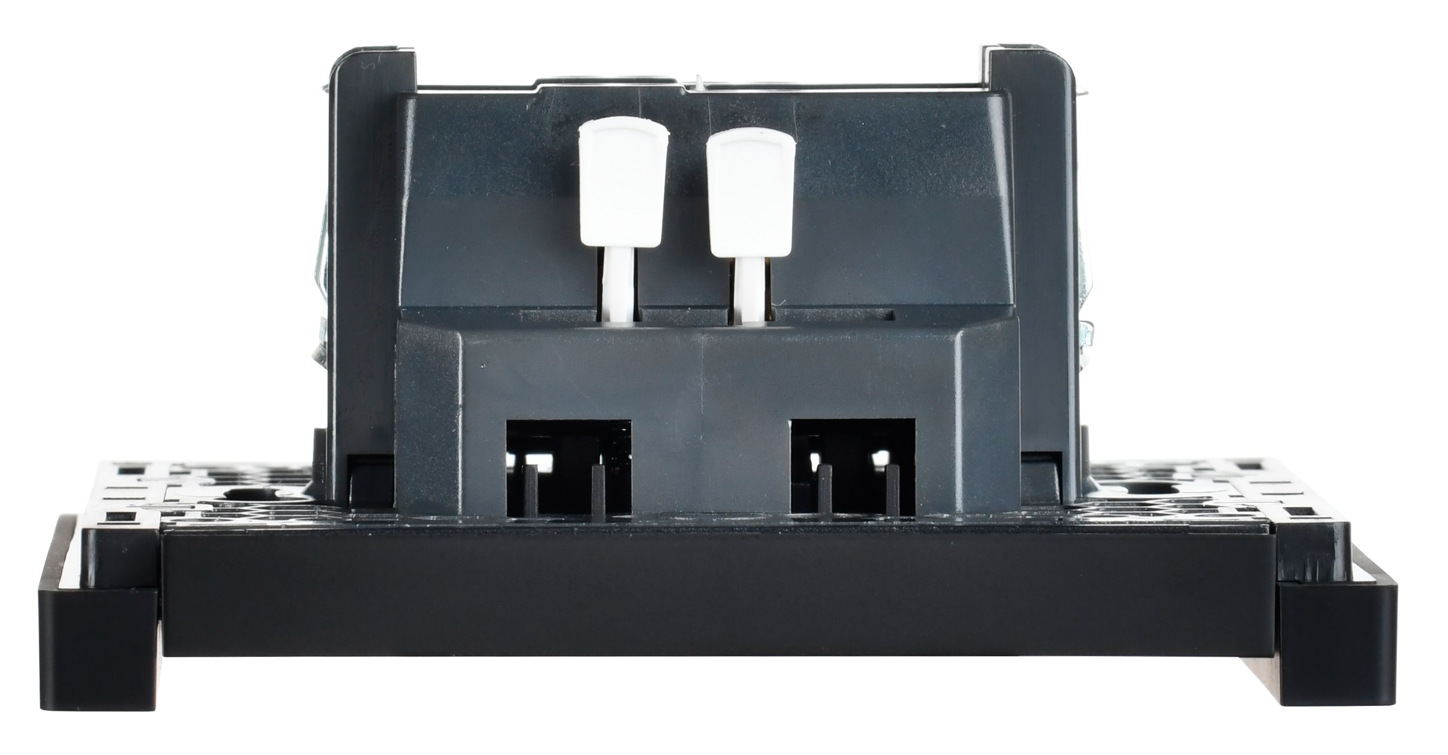             FORTE&PIANO Ажыратқыш 1 пернелі, өздігінен қайтарылатын 10А FP110 қара IEK    