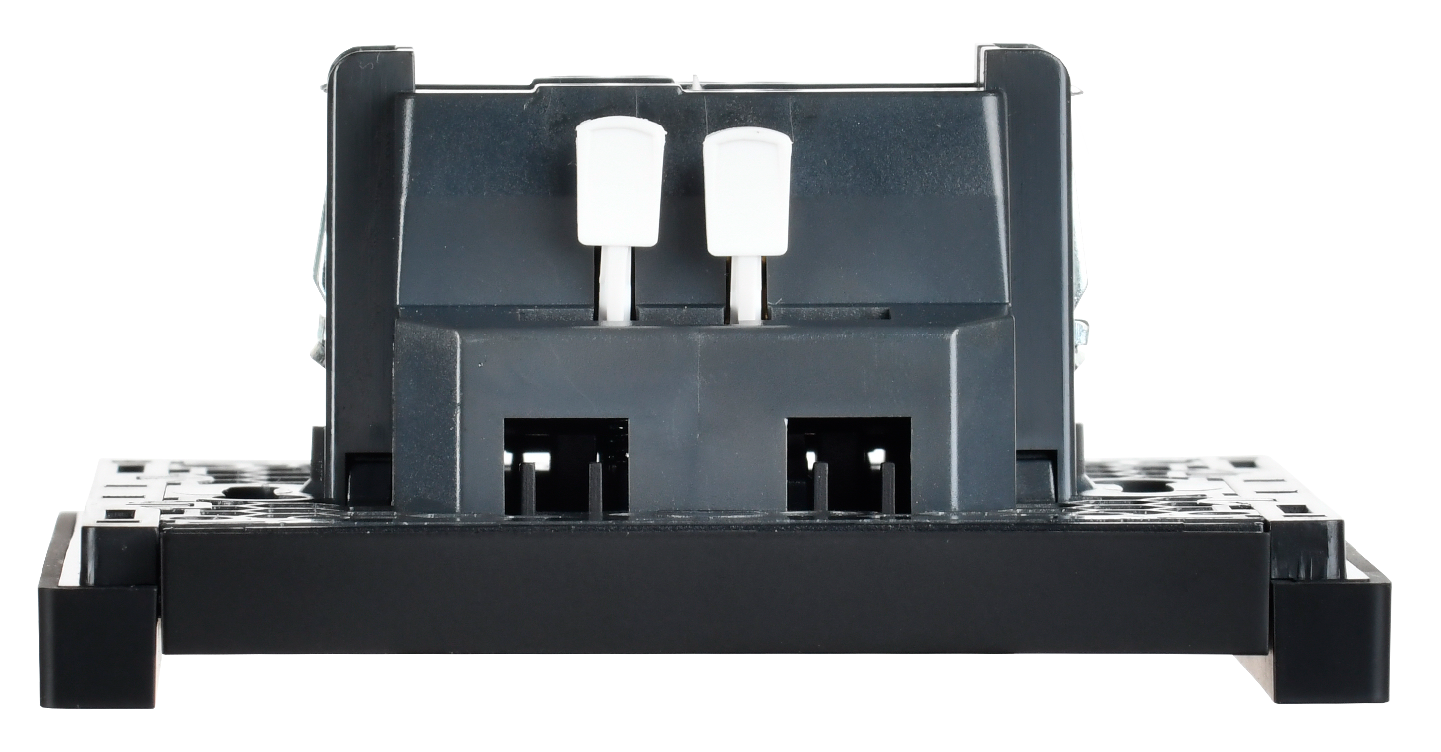             FORTE&PIANO Ажыратқыш 1 пернелі, өздігінен қайтарылатын 10А FP110 қара IEK    