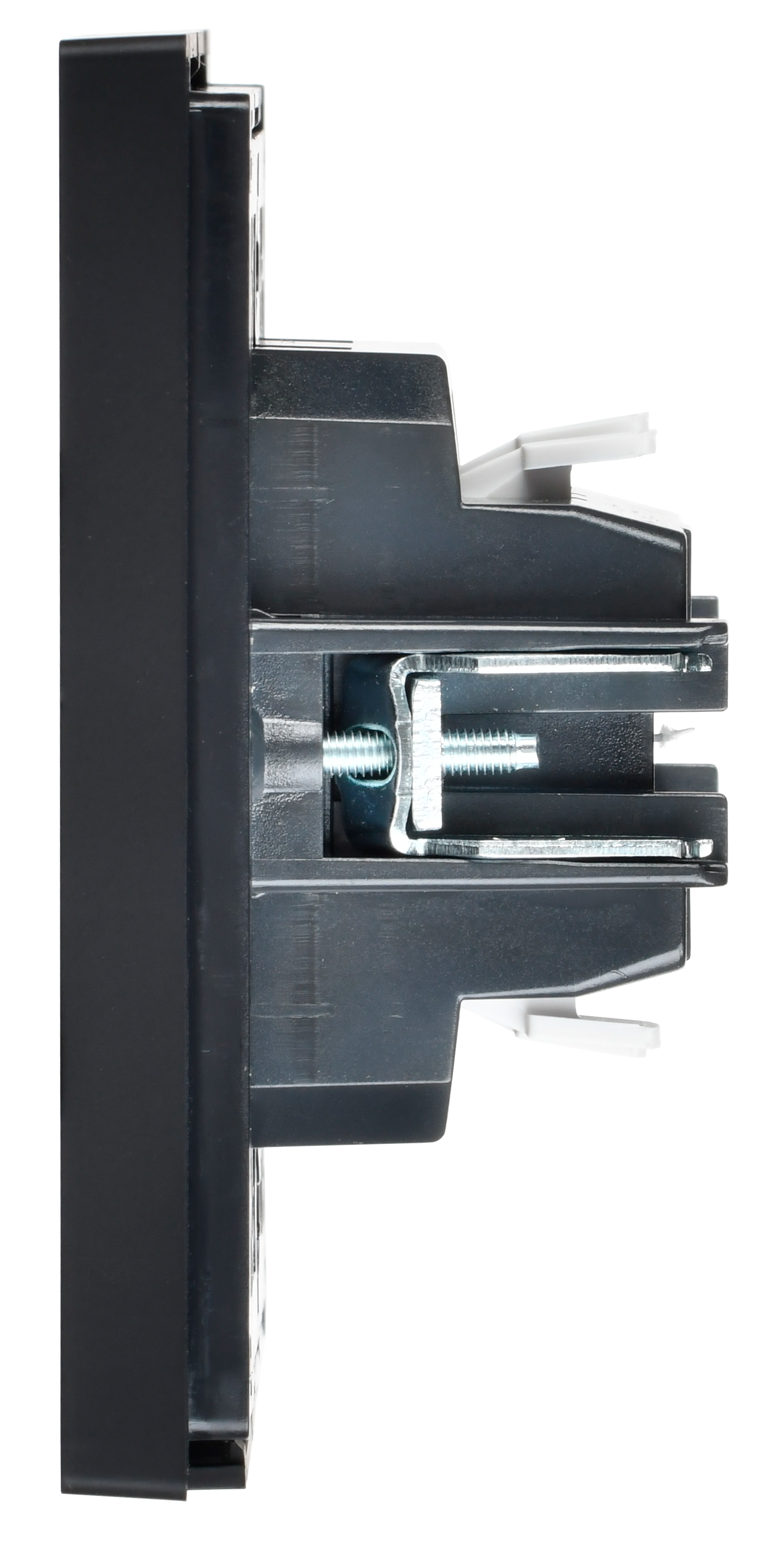             FORTE&PIANO Ажыратқыш 1 пернелі, өздігінен қайтарылатын 10А FP110 қара IEK    