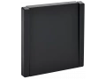             FORTE&PIANO Ажыратқыш 1 пернелі, өздігінен қайтарылатын 10А FP110 қара IEK    