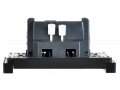             FORTE&PIANO Ажыратқыш 1 пернелі, өздігінен қайтарылатын 10А FP110 қара IEK    