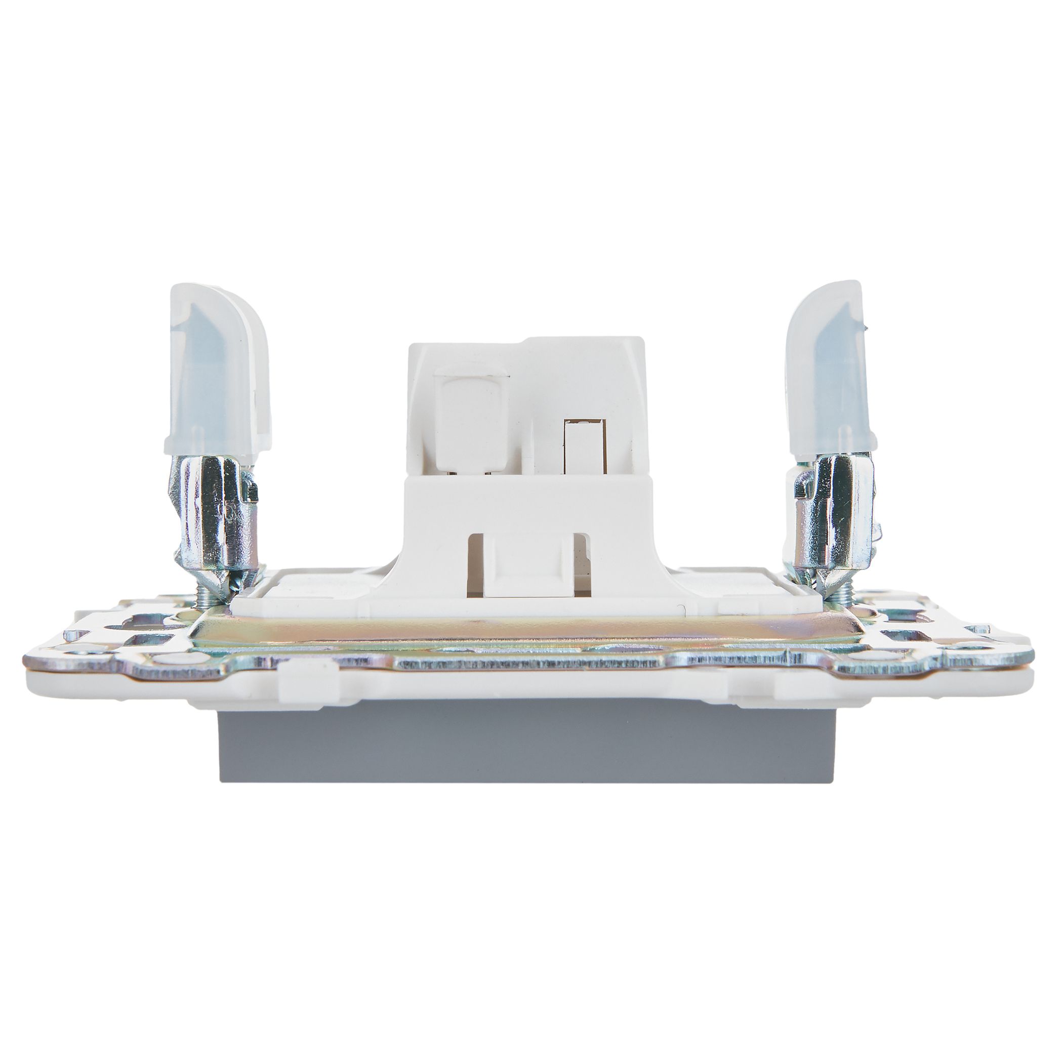             SKANDY Ажыратқыш 1 пернелі 10А SK-V01Gr сұр IEK    