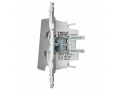             SKANDY Ажыратқыш 2 пернелі 10А SK-V04Gr сұр IEK    