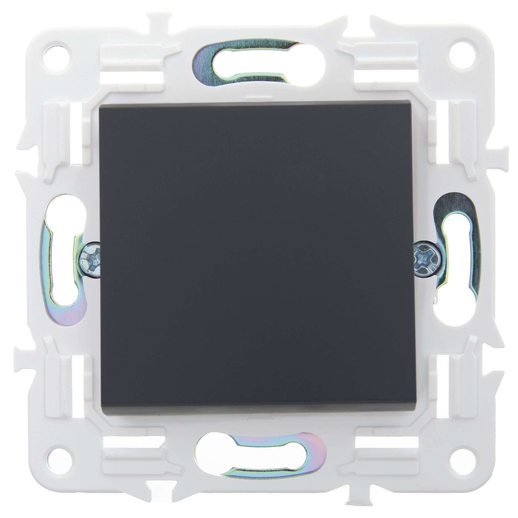             SKANDY Ажыратқыш 1 пернелі 10А SK-V01T титан IEK    