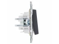             SKANDY Ажыратқыш 1 пернелі 10А SK-V01T титан IEK    