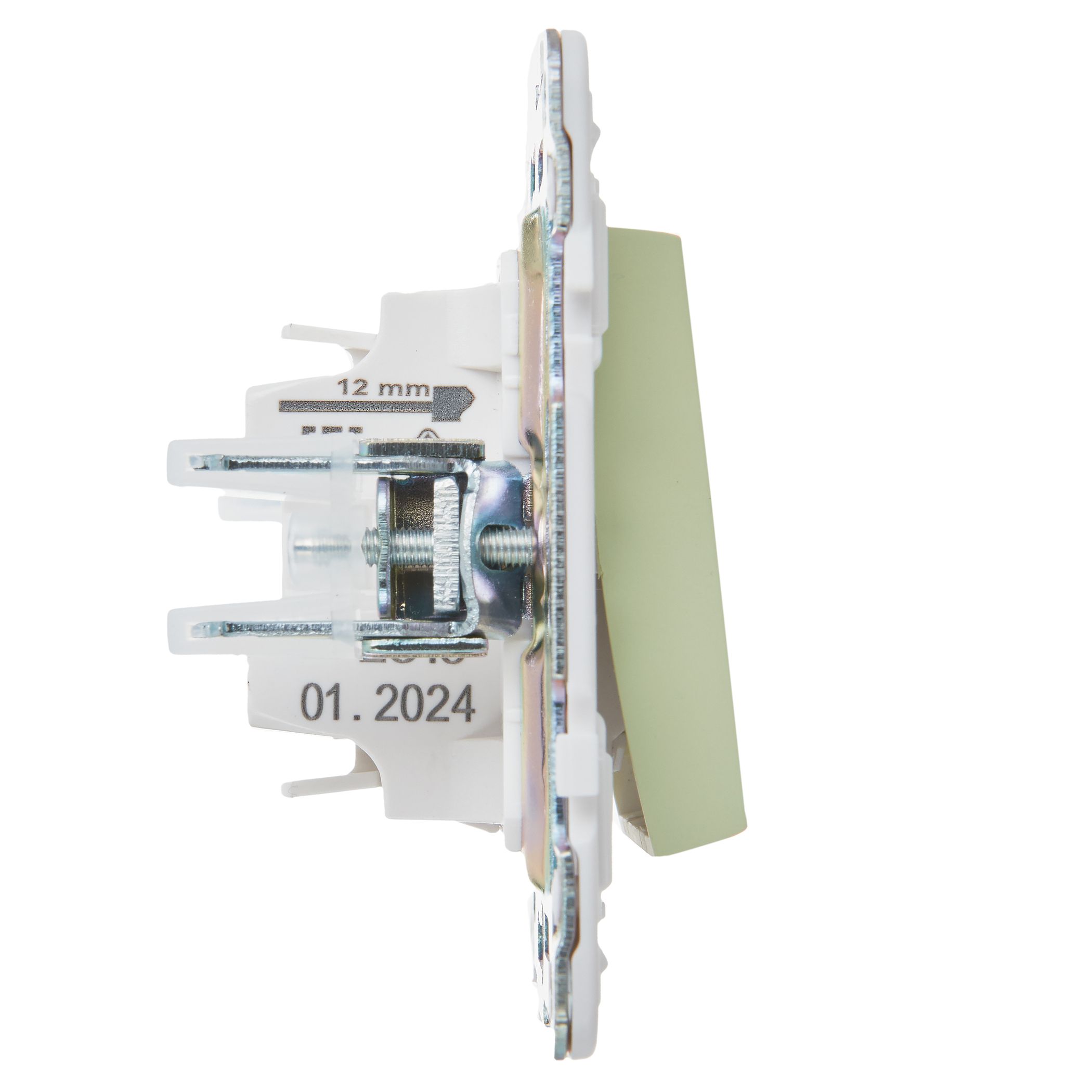             SKANDY Ажыратқыш 1 пернелі 10А SK-V01G жалбызды IEK    