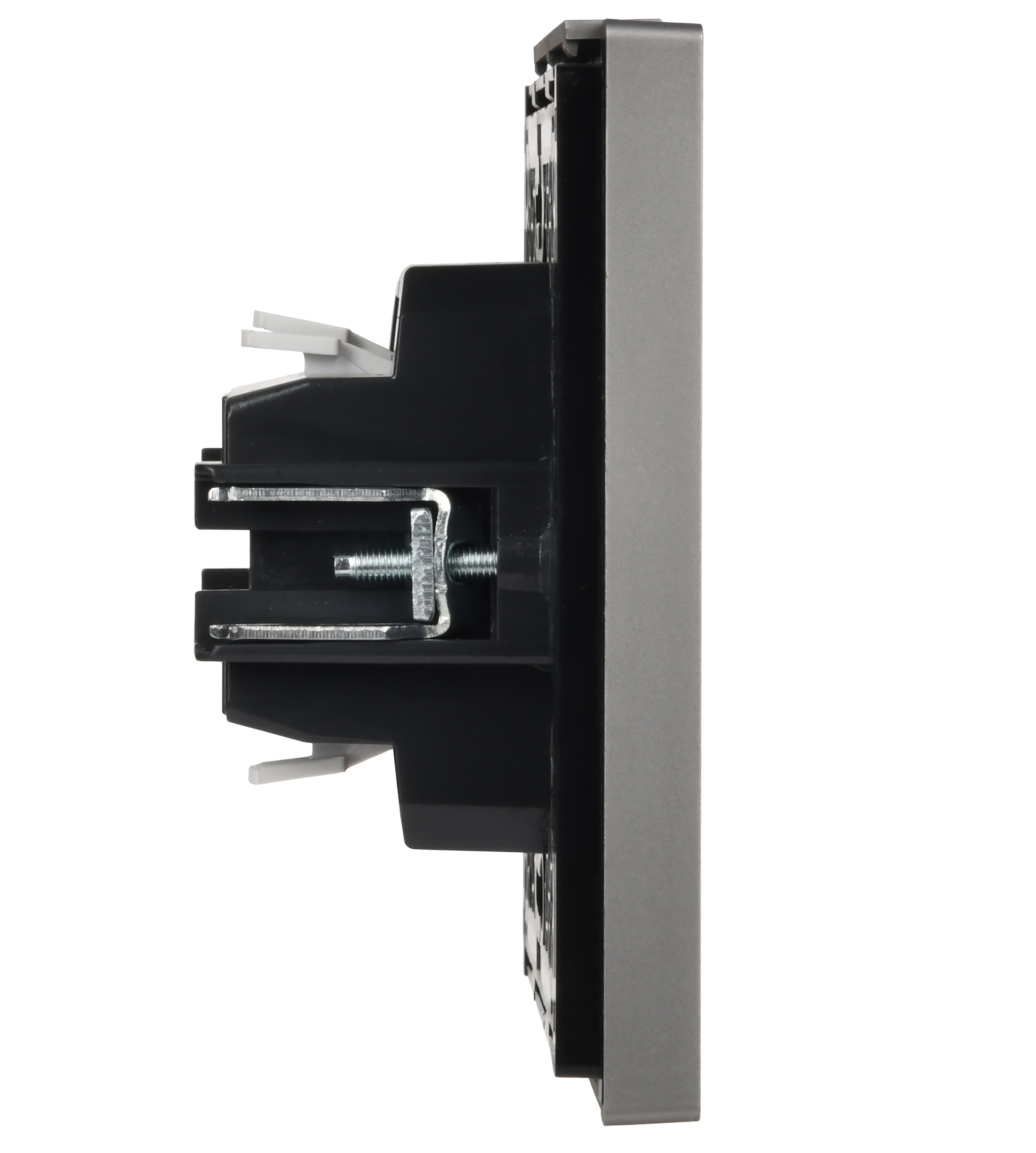             FORTE&PIANO Ажыратқыш 1 пернелі, өздігінен қайтарылатын 10А FP510 болат IEK    