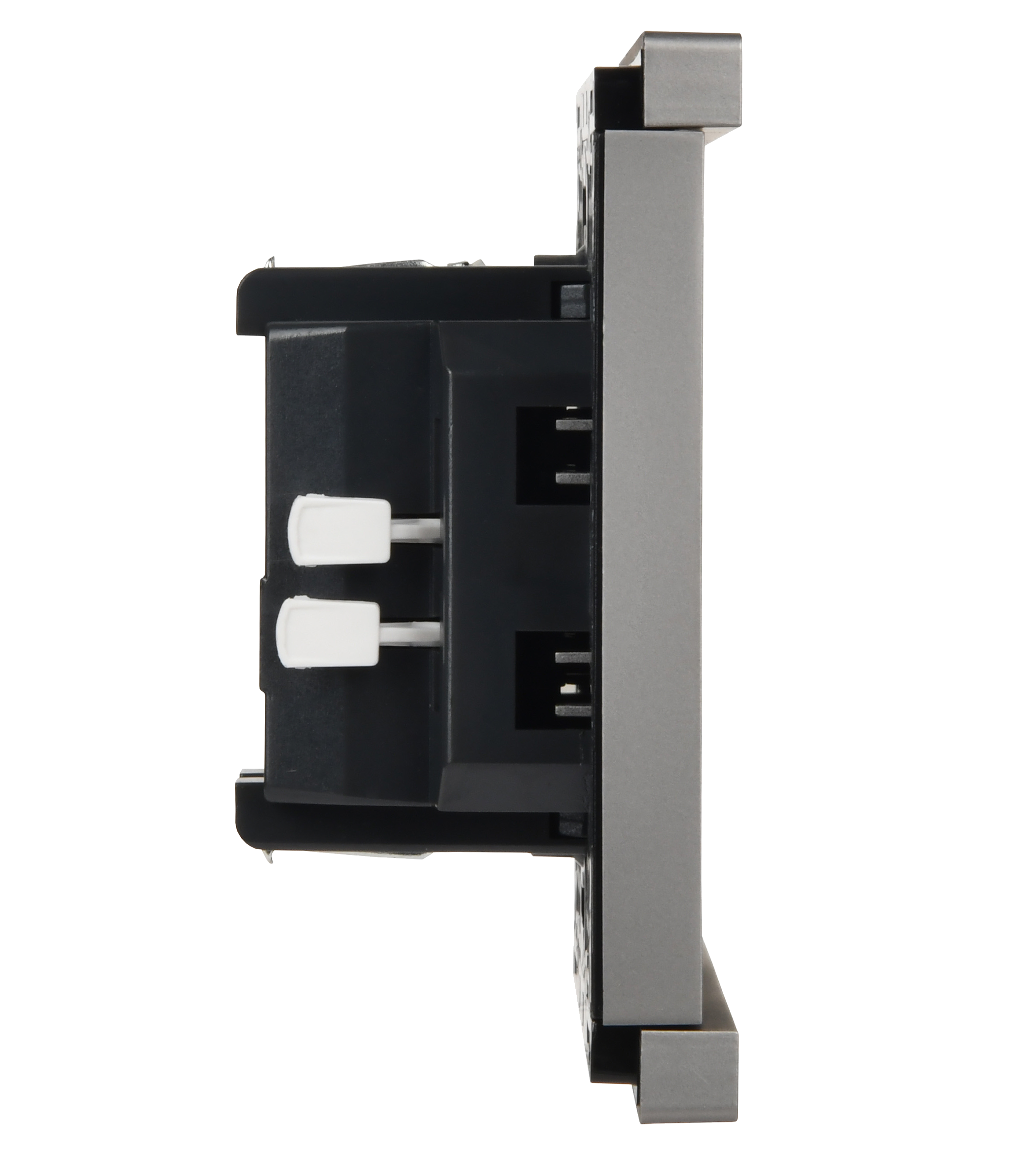             FORTE&PIANO Ажыратқыш 1 пернелі, өздігінен қайтарылатын 10А FP510 болат IEK    