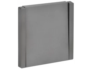 FORTE&PIANO Выключатель 1-клавишный самовозвратный 10А FP510 сталь IEK