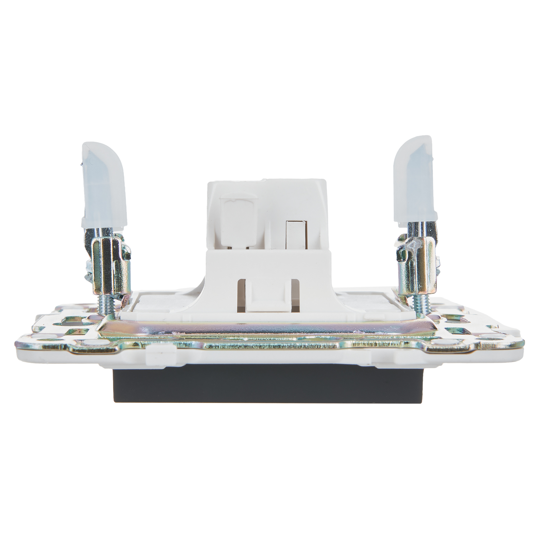             SKANDY Ажыратқыш, 1 пернелі, батырмалы 10А SK-V14G графит IEK    