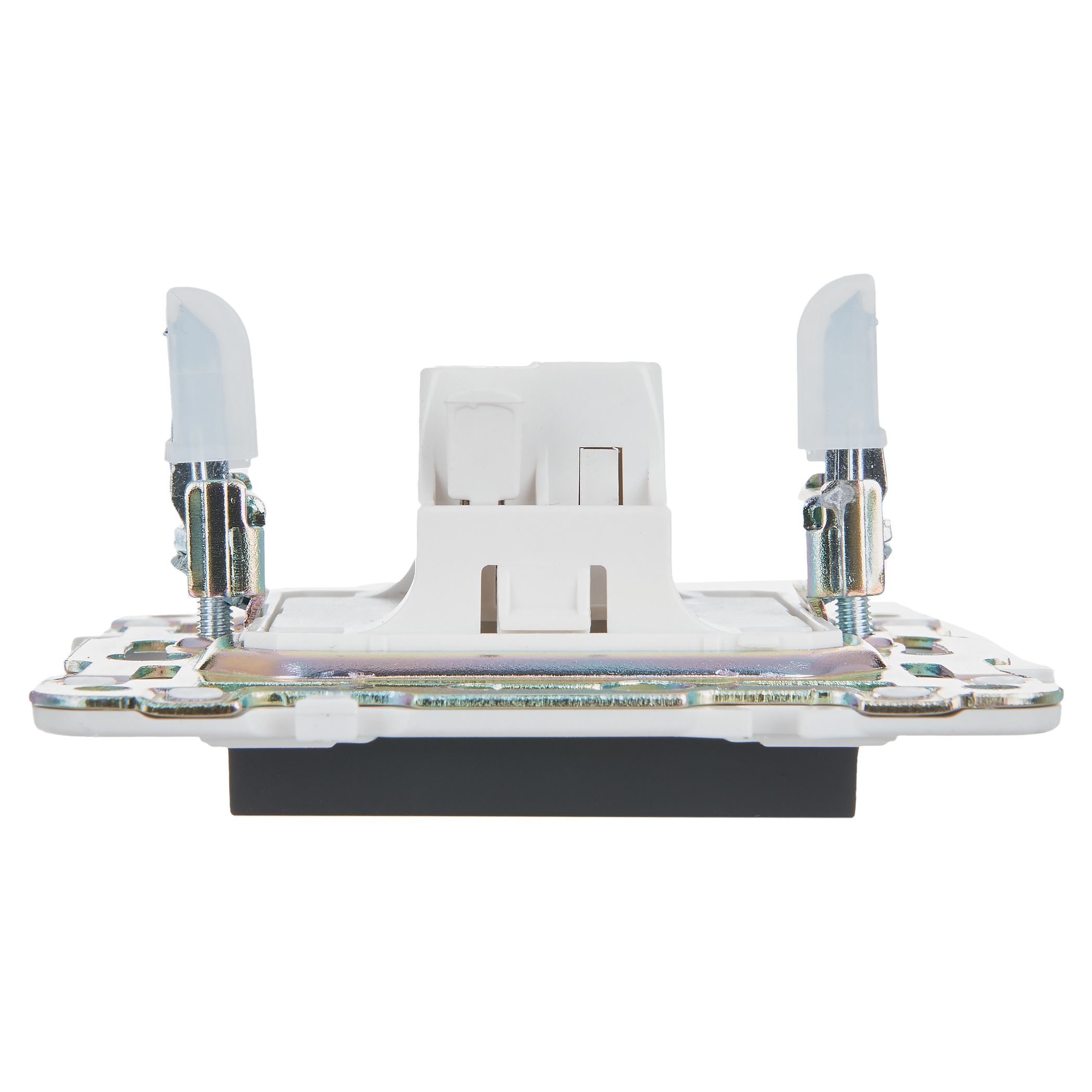             SKANDY Ажыратқыш, 1 пернелі, батырмалы 10А SK-V14G графит IEK    