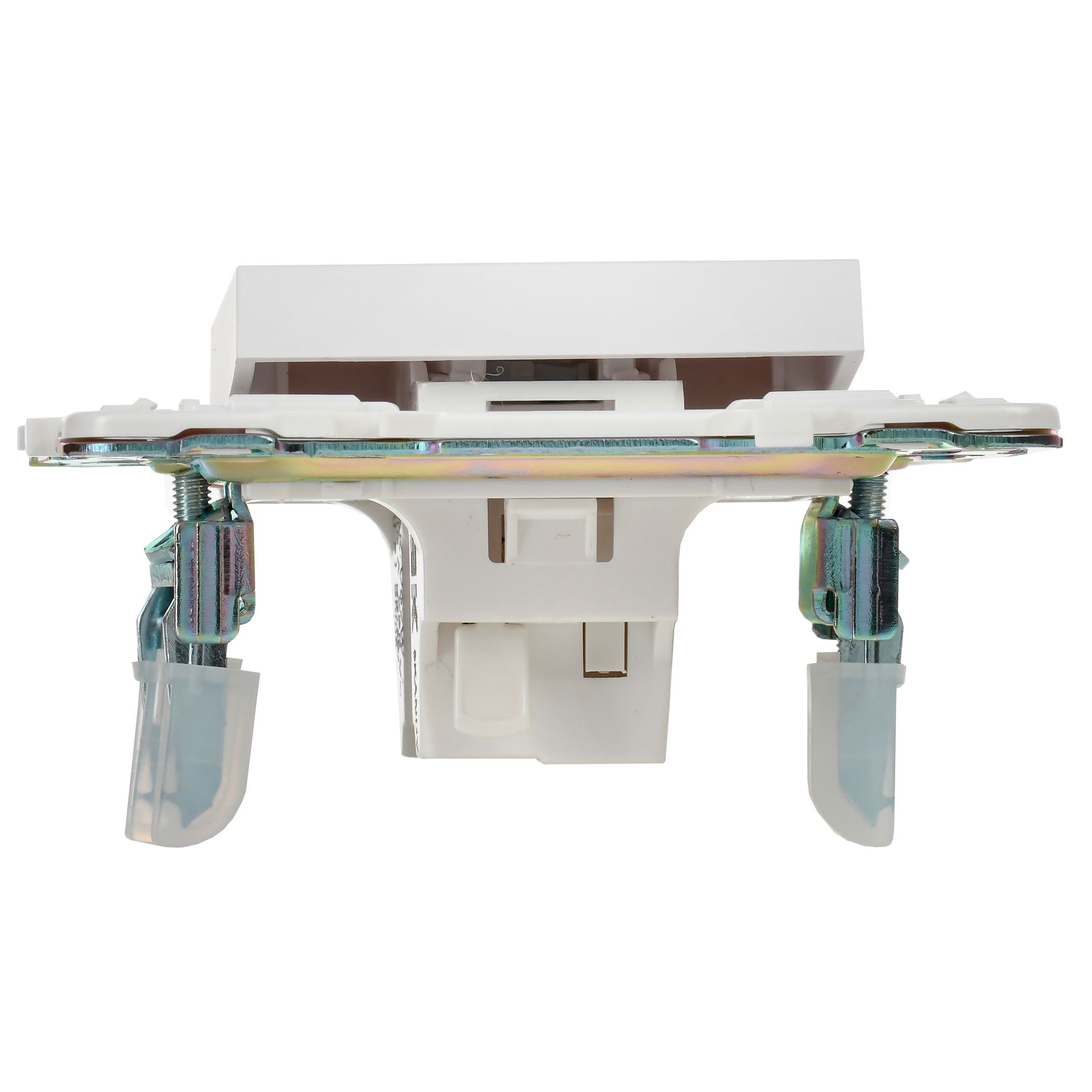             SKANDY Ажыратқыш, 1 пернелі, батырмалы 10А SK-V14W арктикалық ақ IEK    