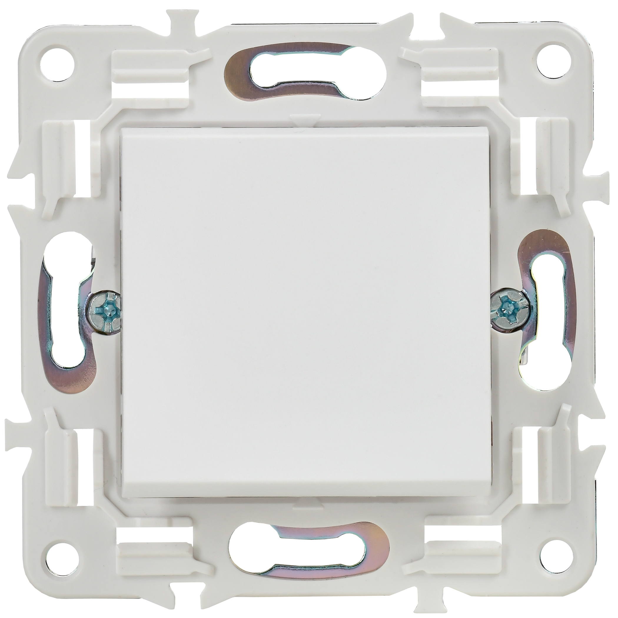             SKANDY Ажыратқыш, 1 пернелі, батырмалы 10А SK-V14W арктикалық ақ IEK    