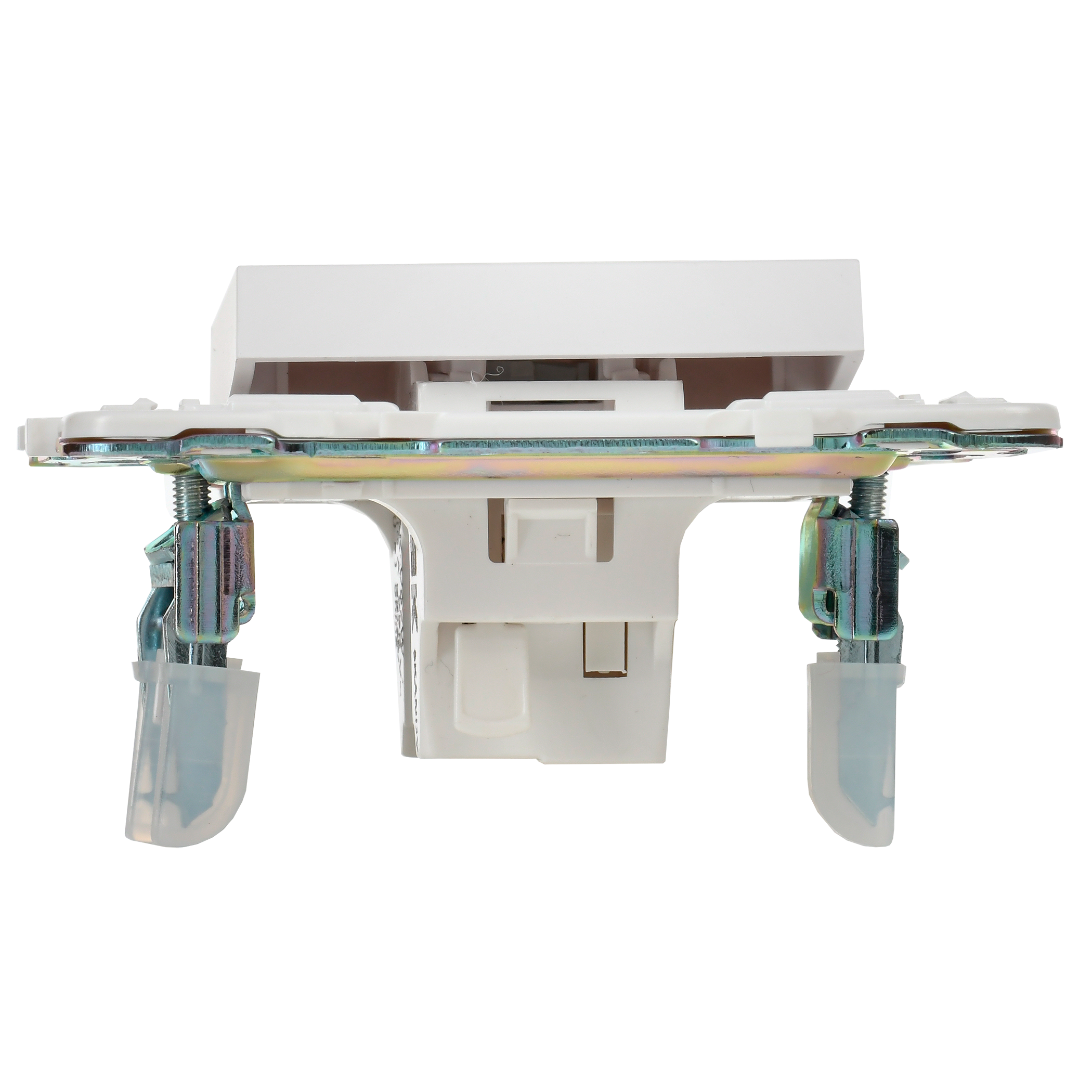             SKANDY Ажыратқыш, 1 пернелі, батырмалы 10А SK-V14W арктикалық ақ IEK    