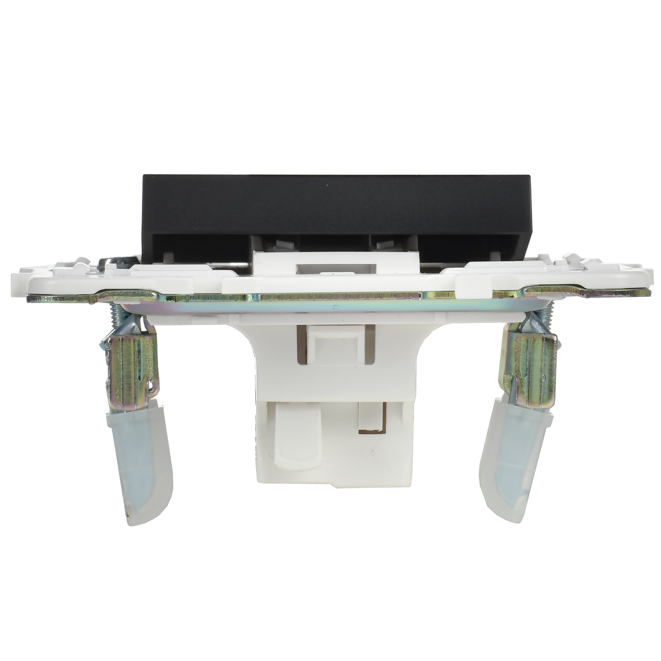             SKANDY Ажыратқыш, 1 пернелі, батырмалы 10А SK-V14Bl қара IEK    