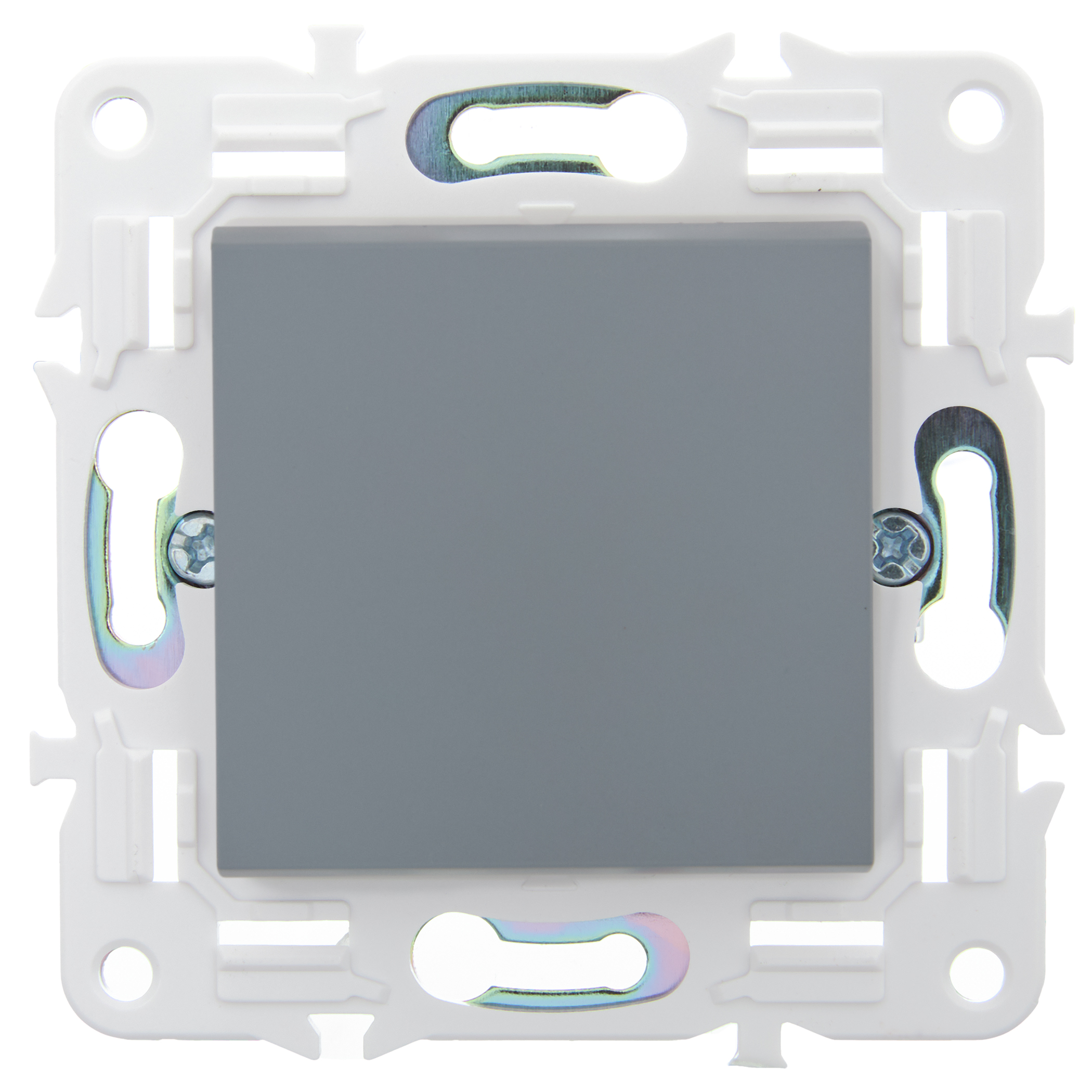             SKANDY Ажыратқыш, 1 пернелі, батырмалы 10А SK-V14Gr сұр IEK    