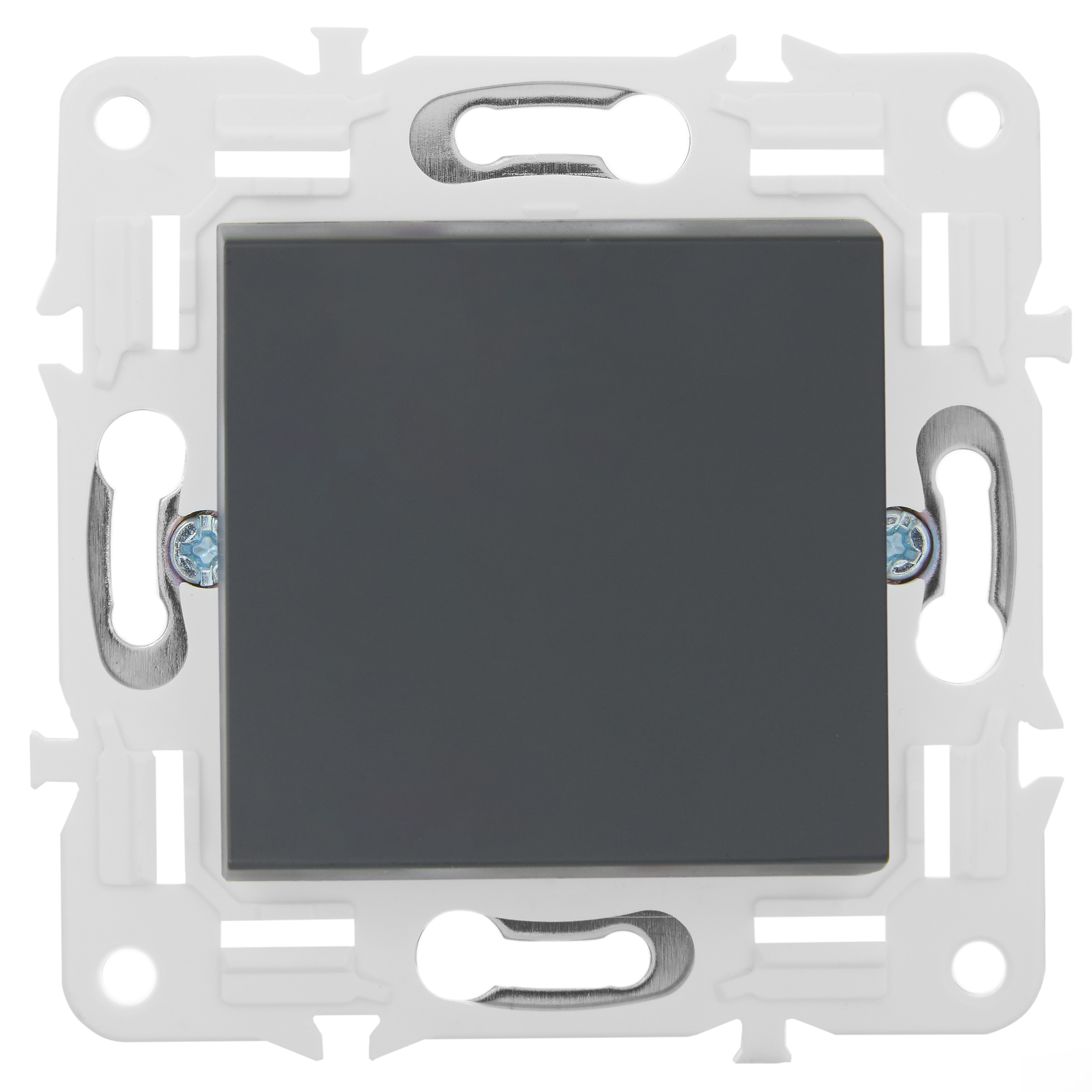             SKANDY Ажыратқыш, 1 пернелі, айқара 10А SK-V03T титан IEK    