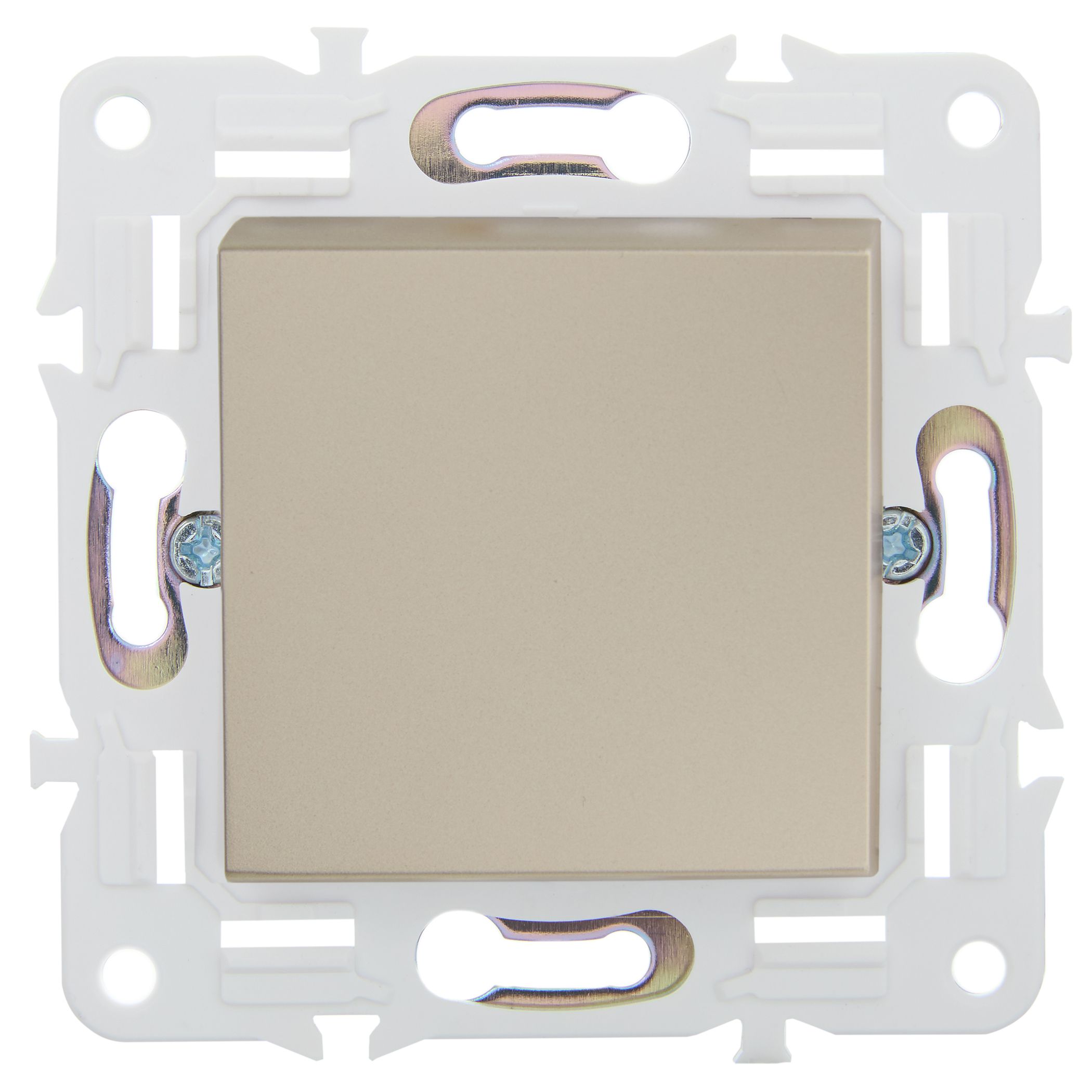             SKANDY Ажыратқыш, 1 пернелі, айқара 10А SK-V03Sa құм IEK    