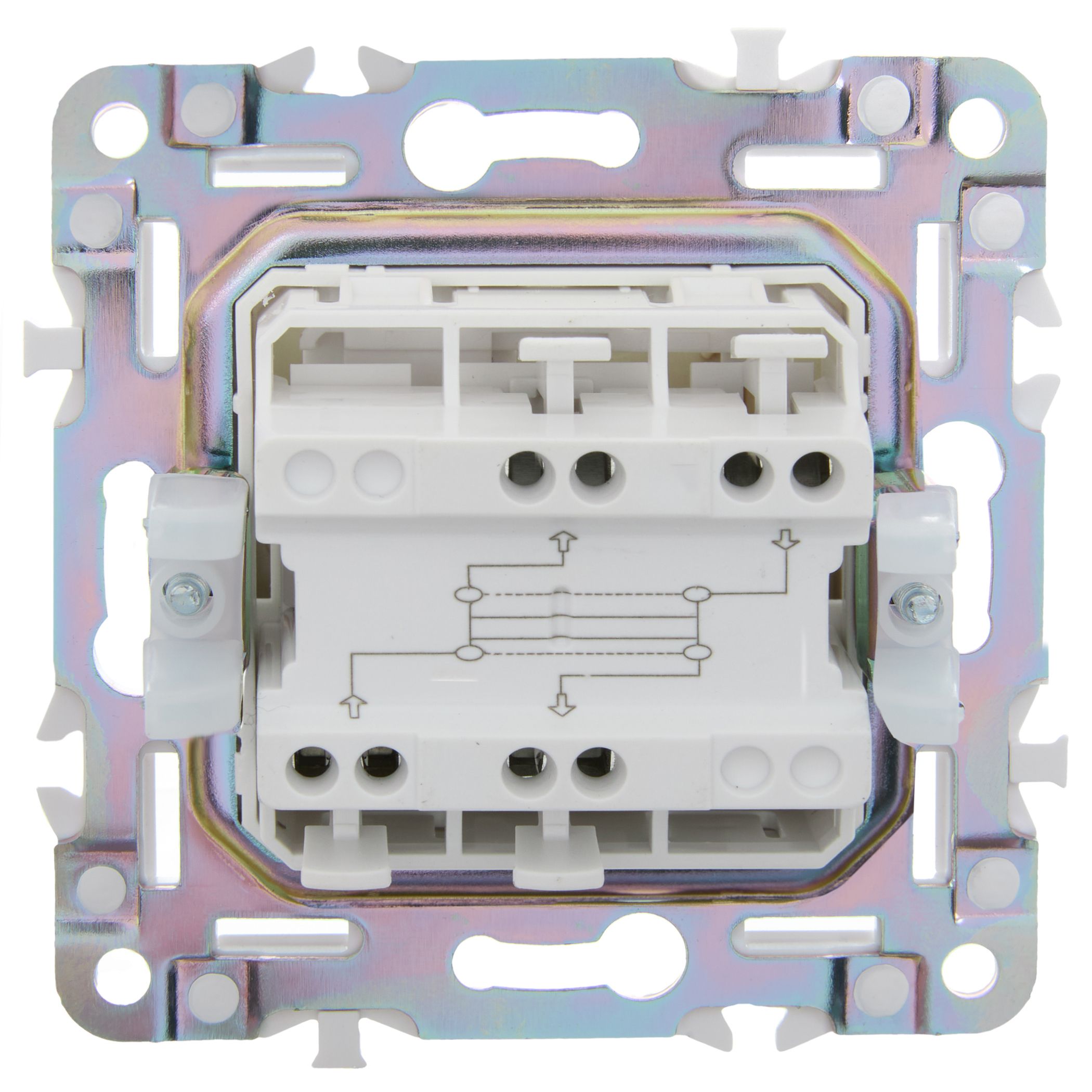             SKANDY Ажыратқыш, 1 пернелі, айқара 10А SK-V03Sa құм IEK    