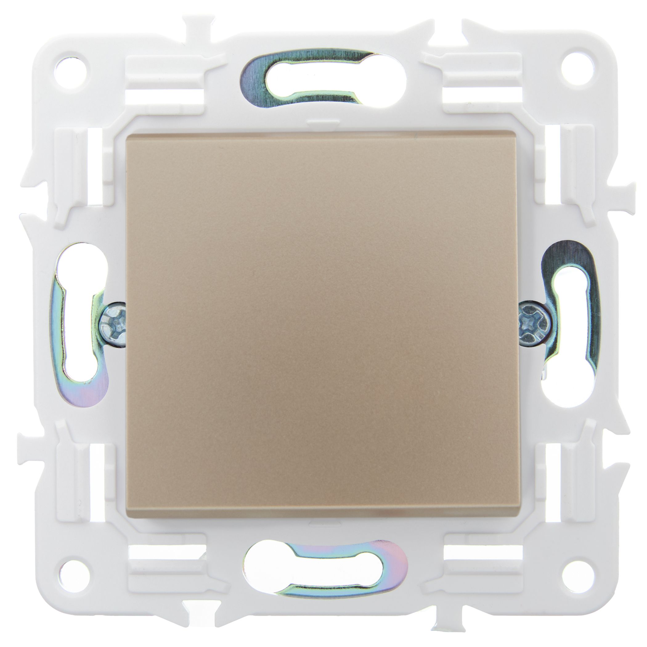             SKANDY Ажыратқыш, 1 пернелі, батырмалы 10А SK-V14Sa құм IEK    