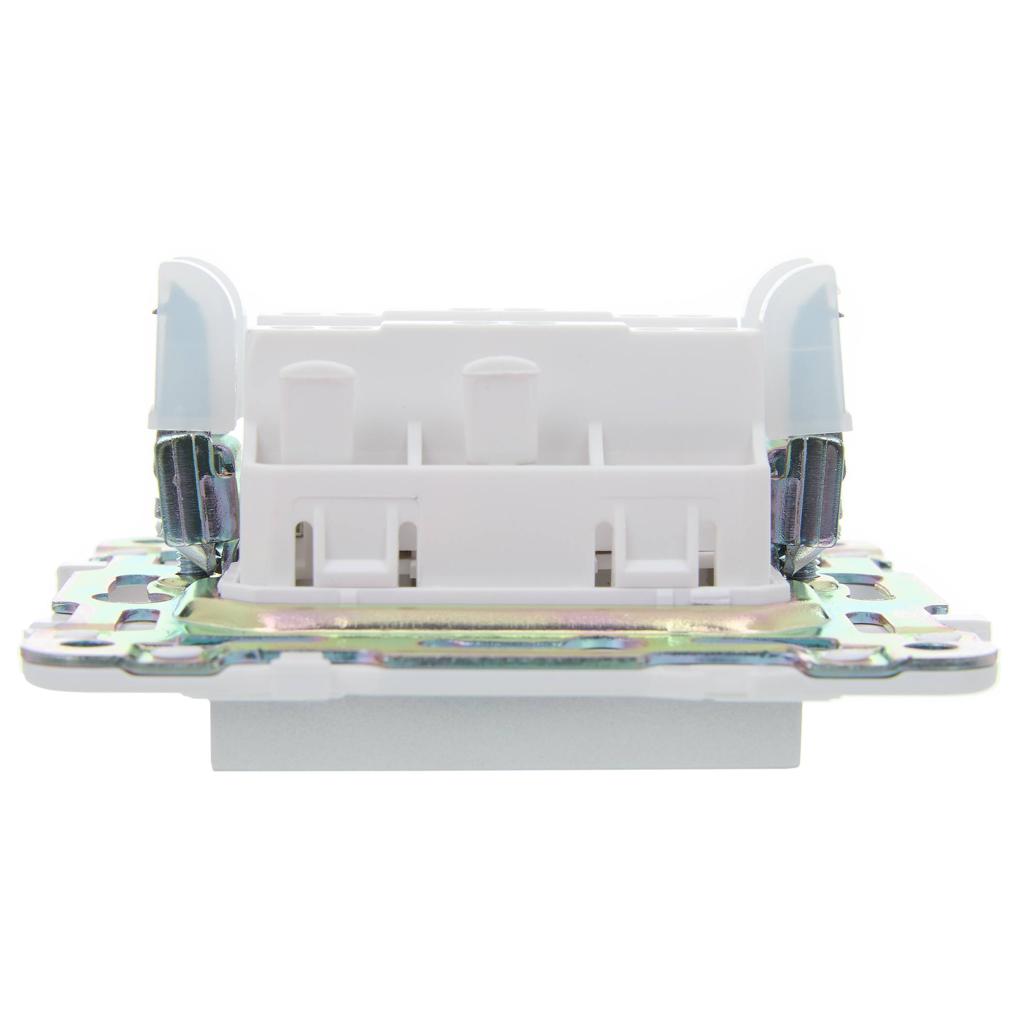             SKANDY Ажыратқыш, 1 пернелі, айқара 10А SK-V03S күміс IEK    