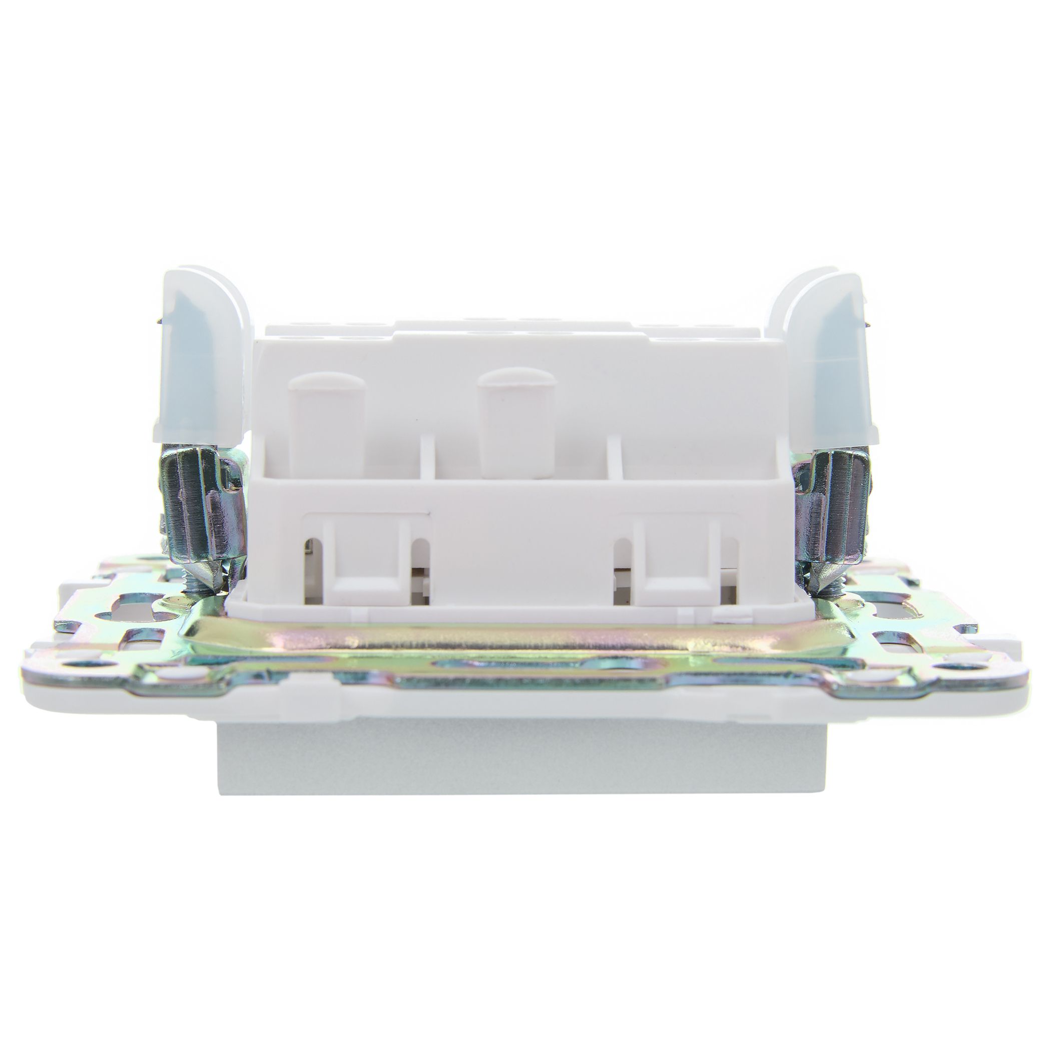             SKANDY Ажыратқыш, 1 пернелі, айқара 10А SK-V03S күміс IEK    