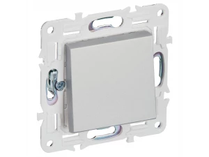 SKANDY Выключатель 1-клавишный перекрестный 10А SK-V03S серебряный IEK