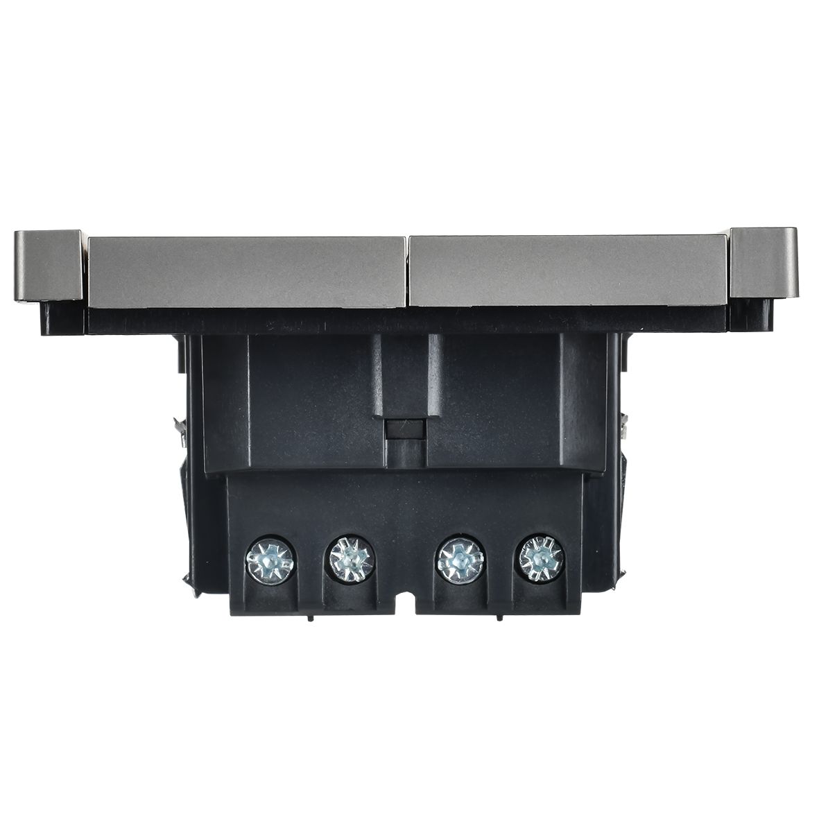             FORTE&PIANO Ажыратқыш, 2 пернелі, айқара 10А FP509 болат IEK    