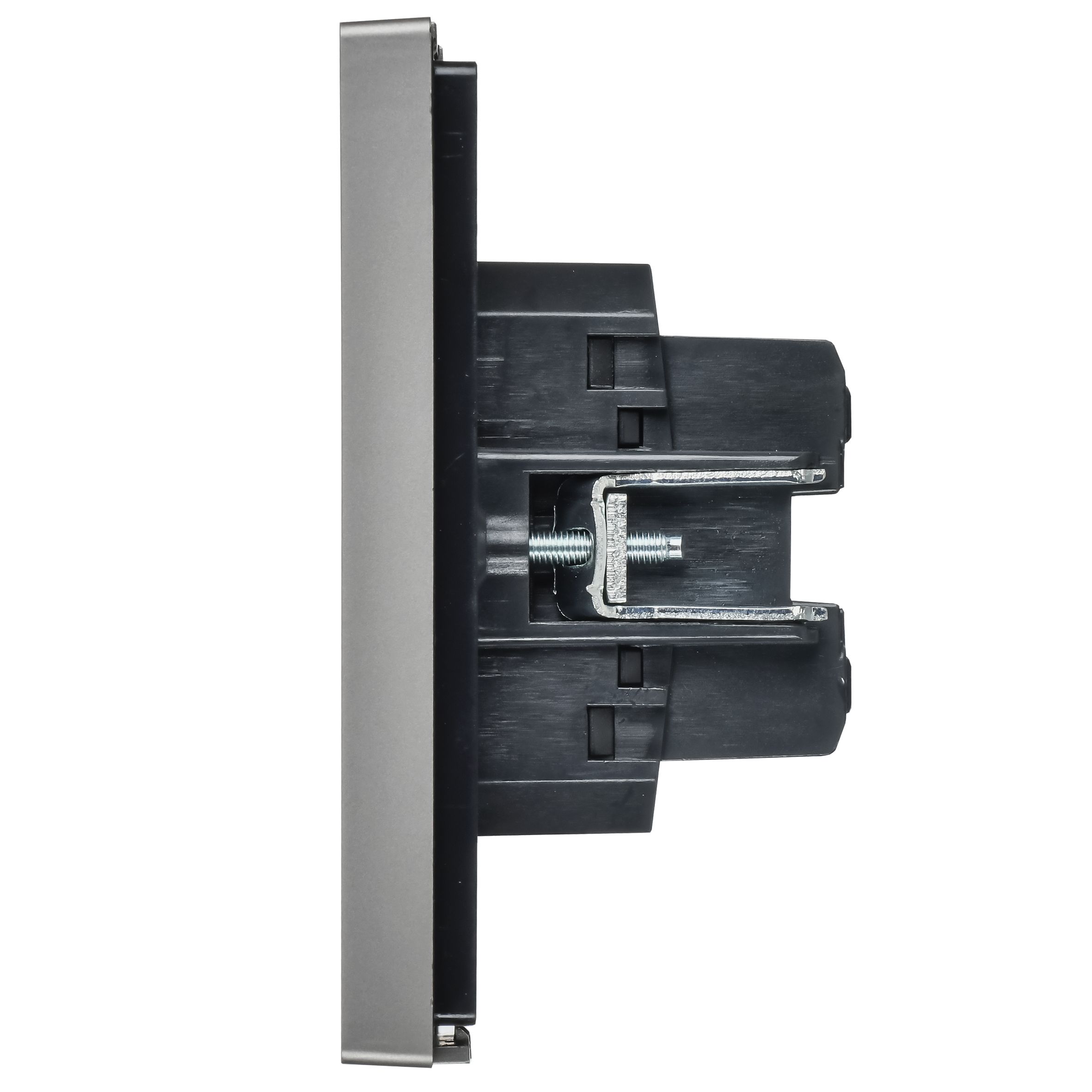             FORTE&PIANO Ажыратқыш, 2 пернелі, айқара 10А FP509 болат IEK    