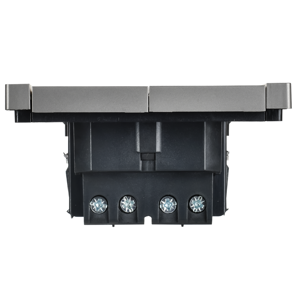             FORTE&PIANO Ажыратқыш, 2 пернелі, айқара 10А FP509 болат IEK    