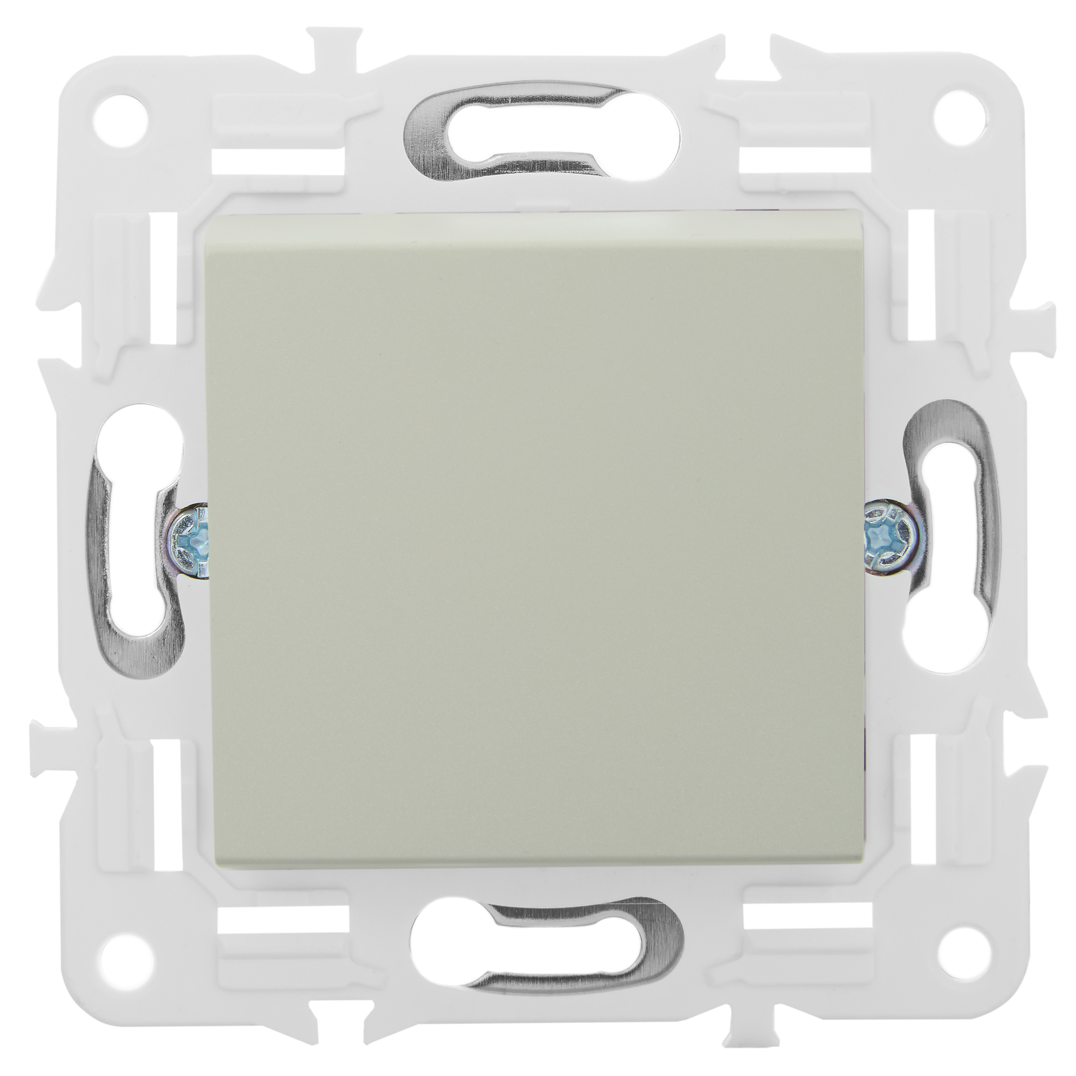             SKANDY Ажыратқыш, 1 пернелі, айқара 10А SK-V03B сарғыш IEK    