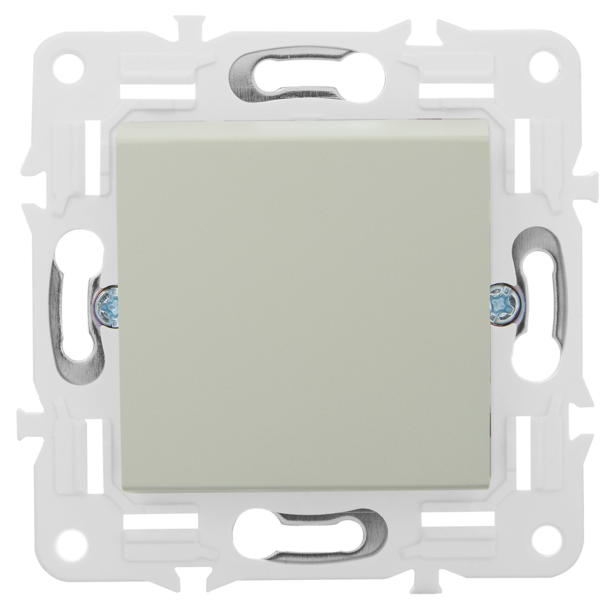             SKANDY Ажыратқыш, 1 пернелі, айқара 10А SK-V03B сарғыш IEK    