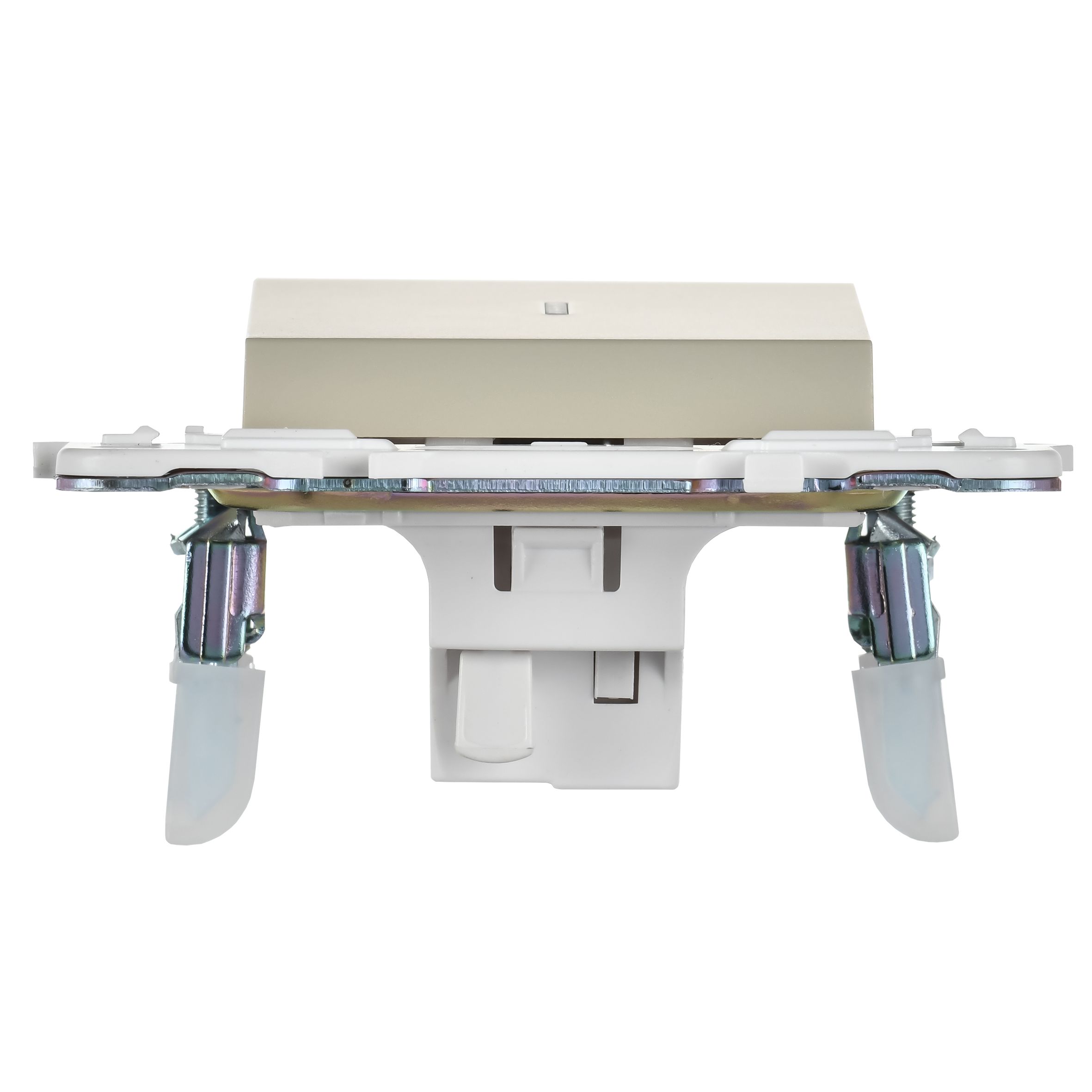             SKANDY Ажыратқыш 1 пернелі, индикациямен 10А SK-V07B сарғыш IEK    