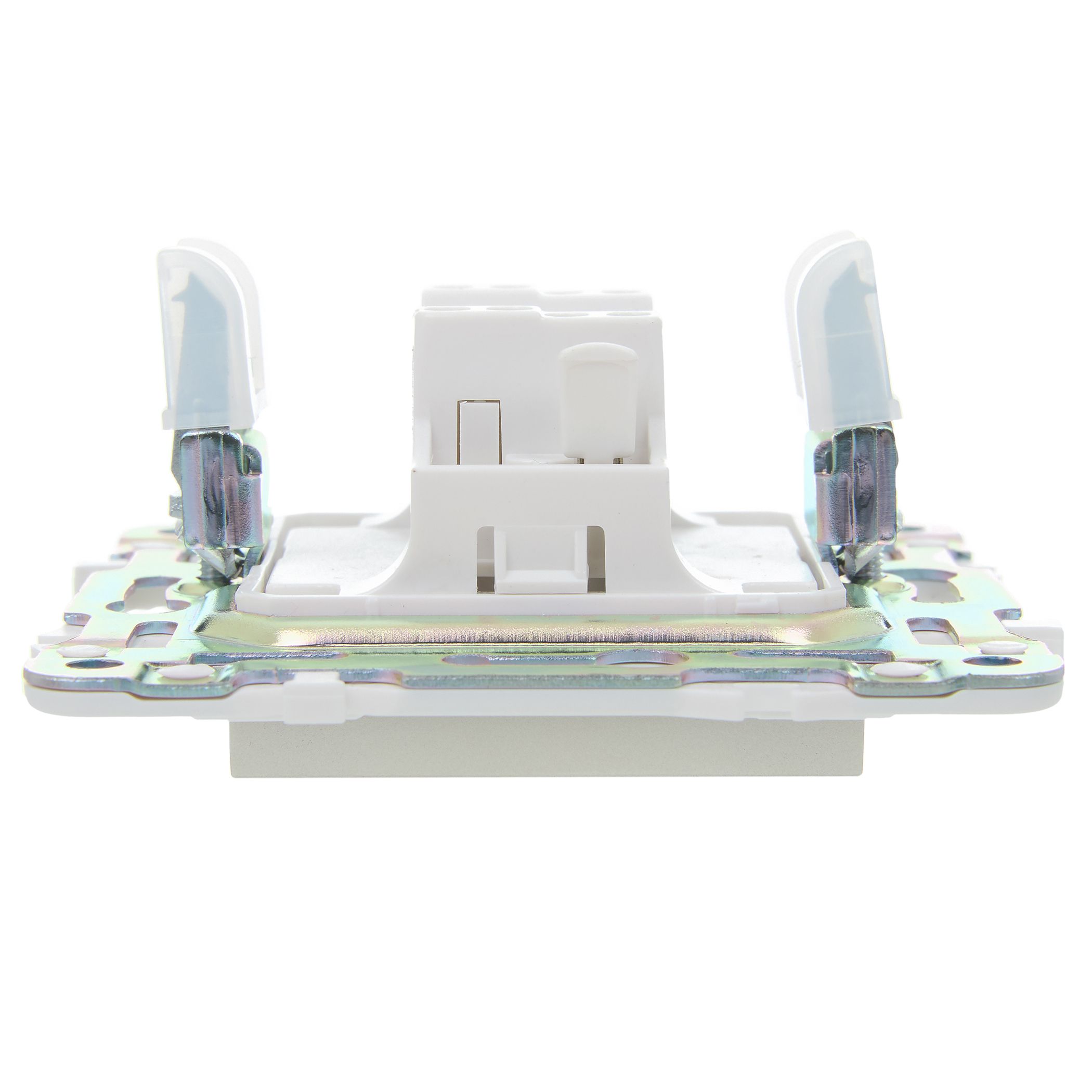             SKANDY Ажыратқыш 1 пернелі, индикациямен 10А SK-V07Sh шампан IEK    