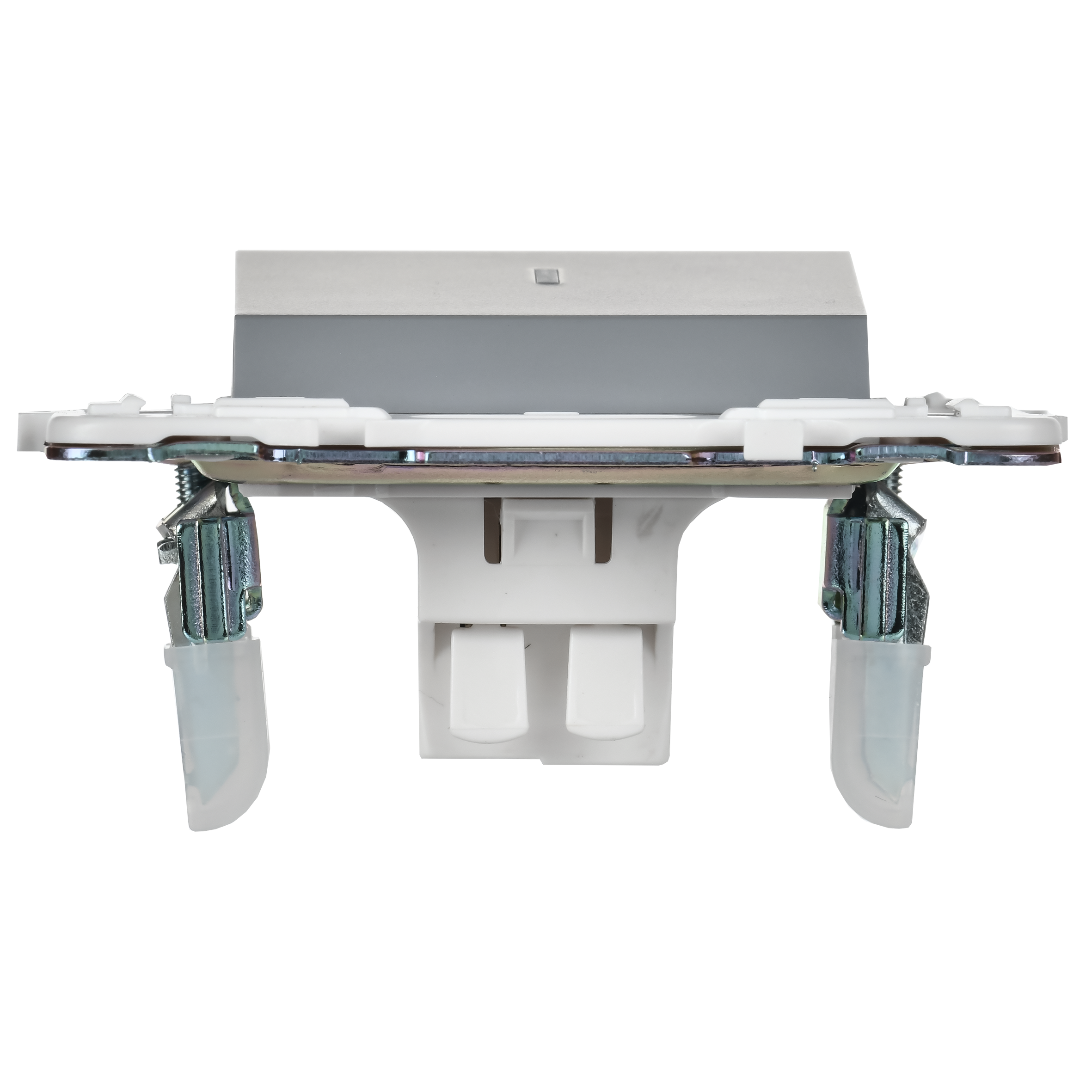             SKANDY Ажыратқыш, 1 пернелі, өтпелі, индикациямен, 10А SK-V08Gr сұр IEK    