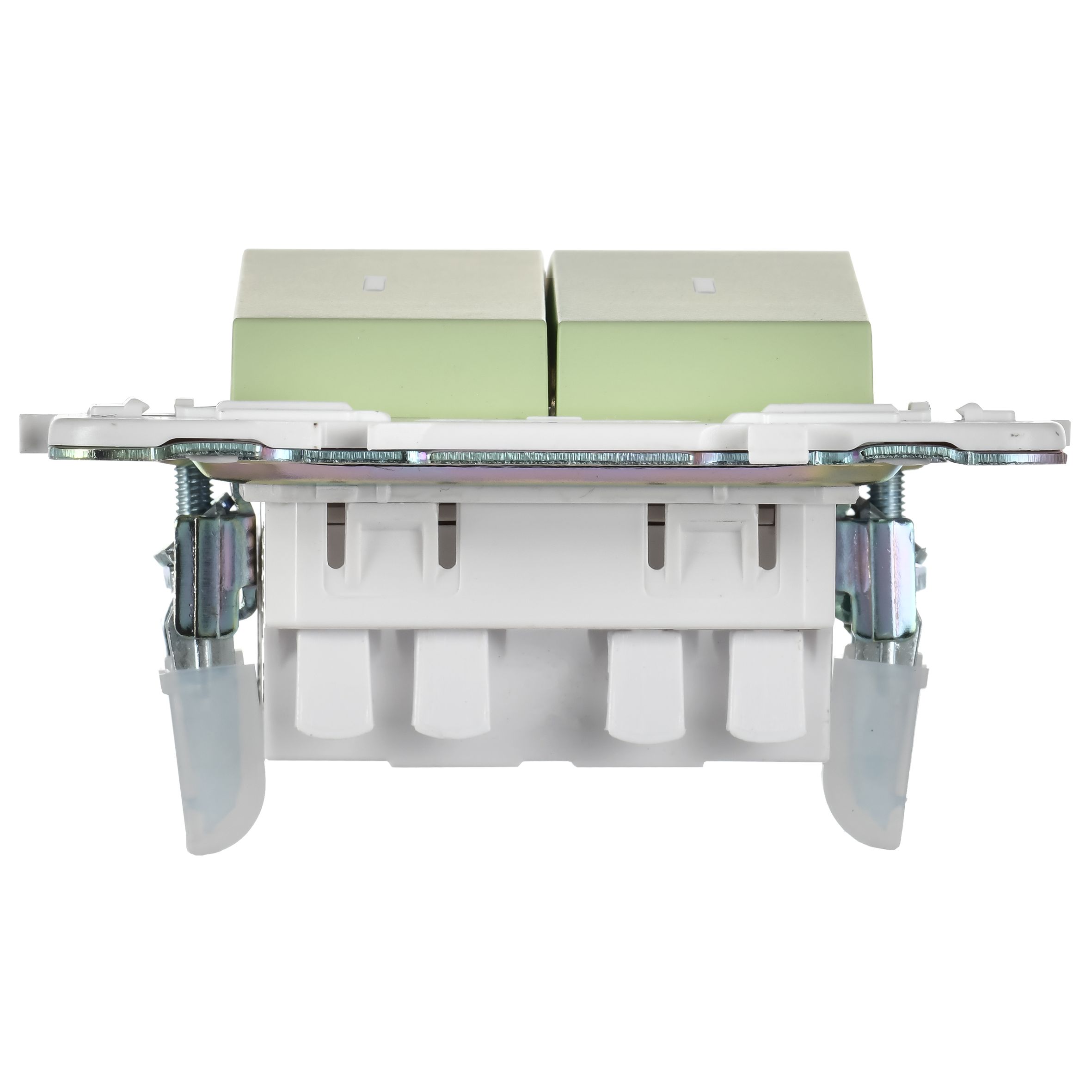             SKANDY Ажыратқыш, 2 пернелі, өтпелі, индикациямен, 10А SK-V10G жалбызды IEK    